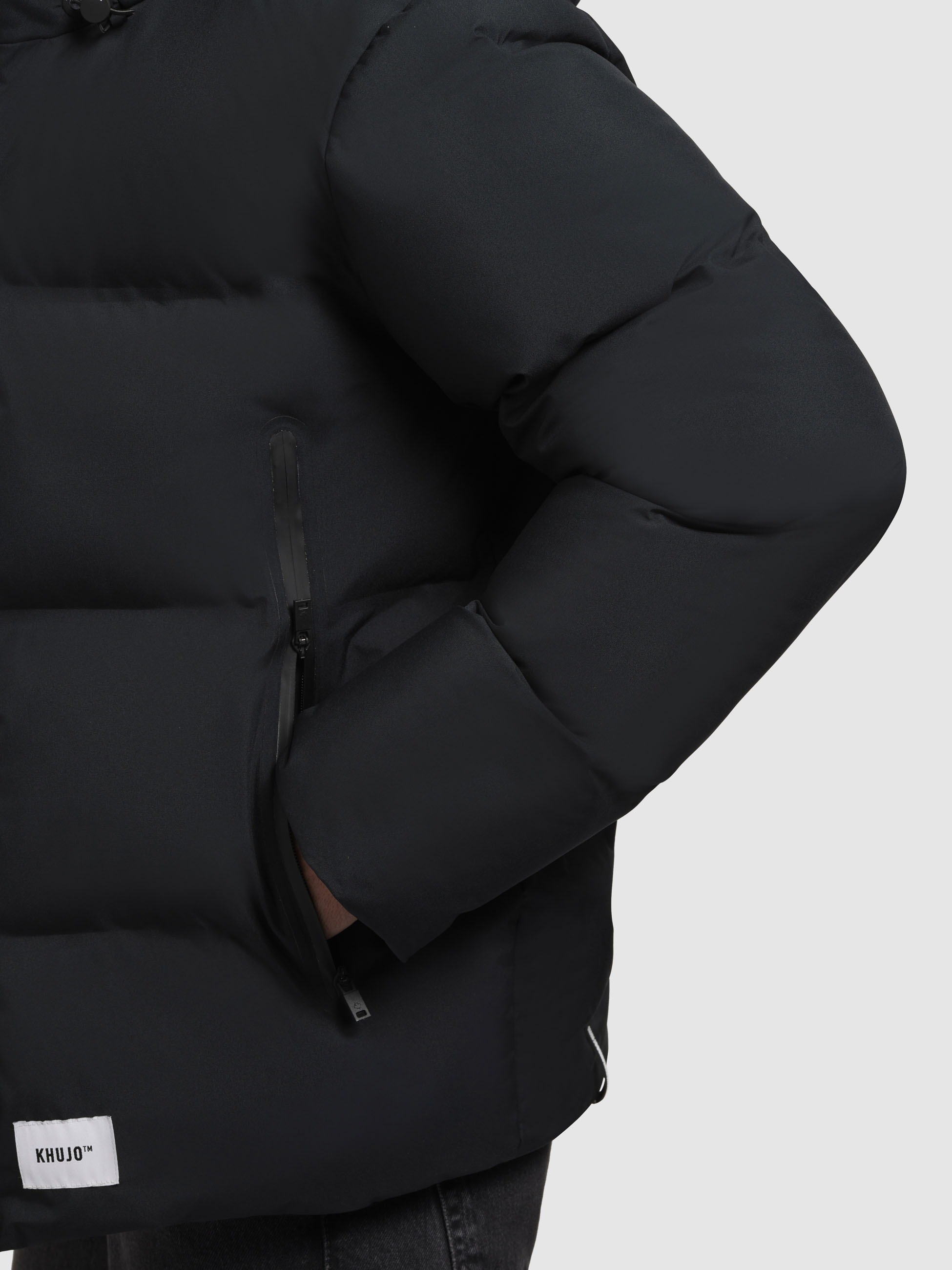 khujo Steppjacke »WESH2«, mit Kapuze