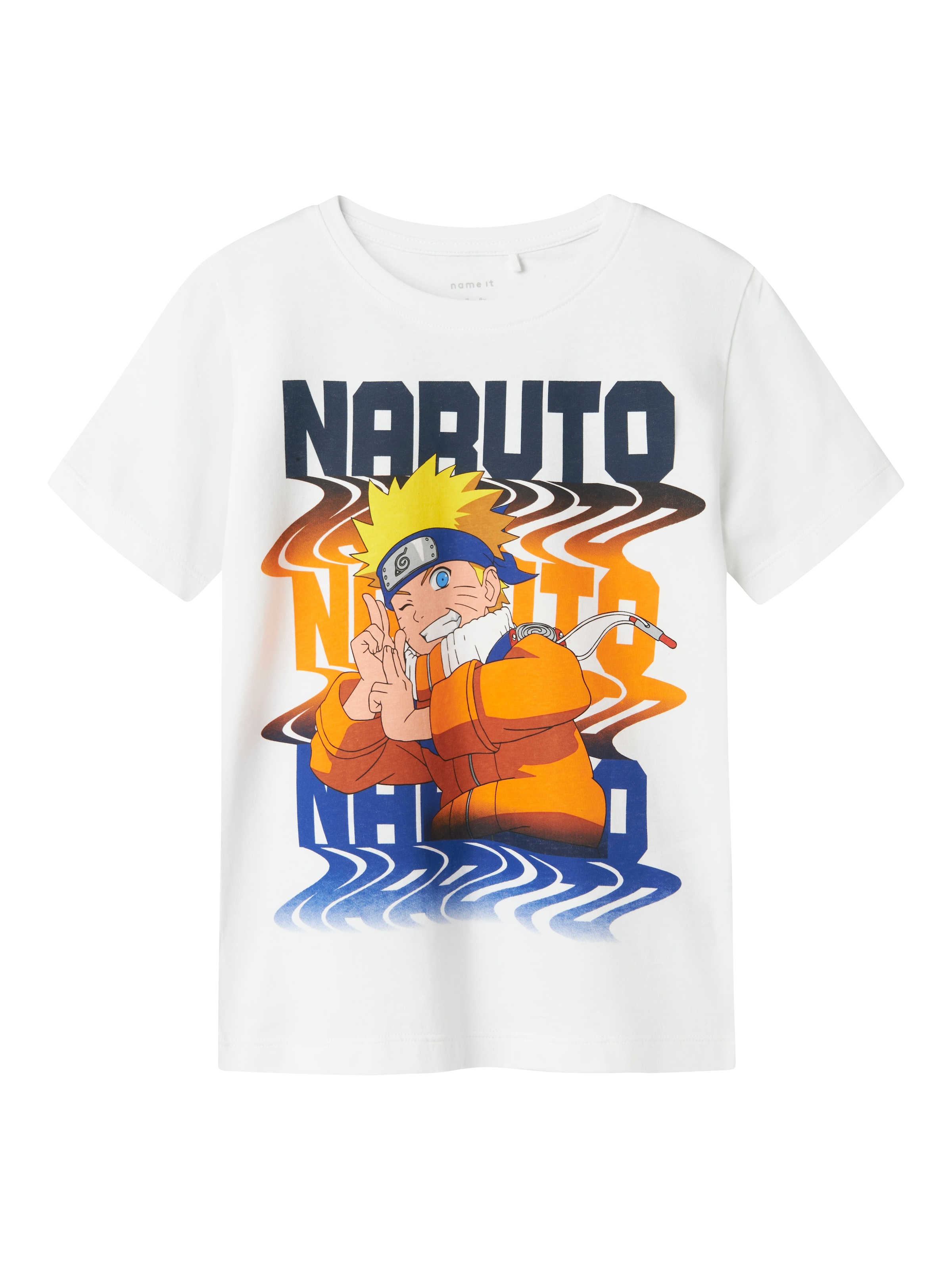 Name It T-Shirt »NKMFUKAS NARUTO SS TOP SKY«, mit großem Naruto-Frontdruck