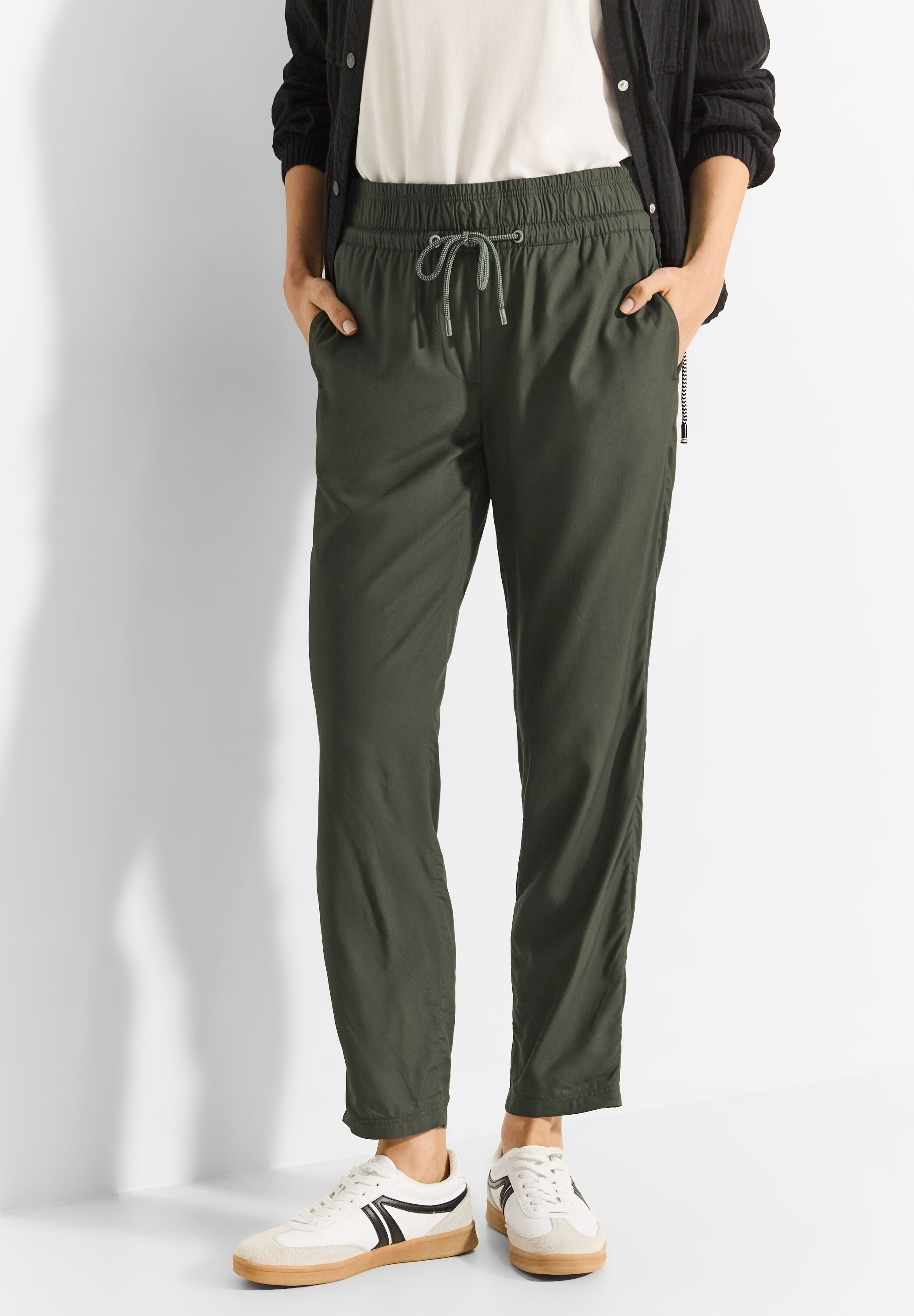 Cecil Jogger Pants Elastikbund su Tunnelzug