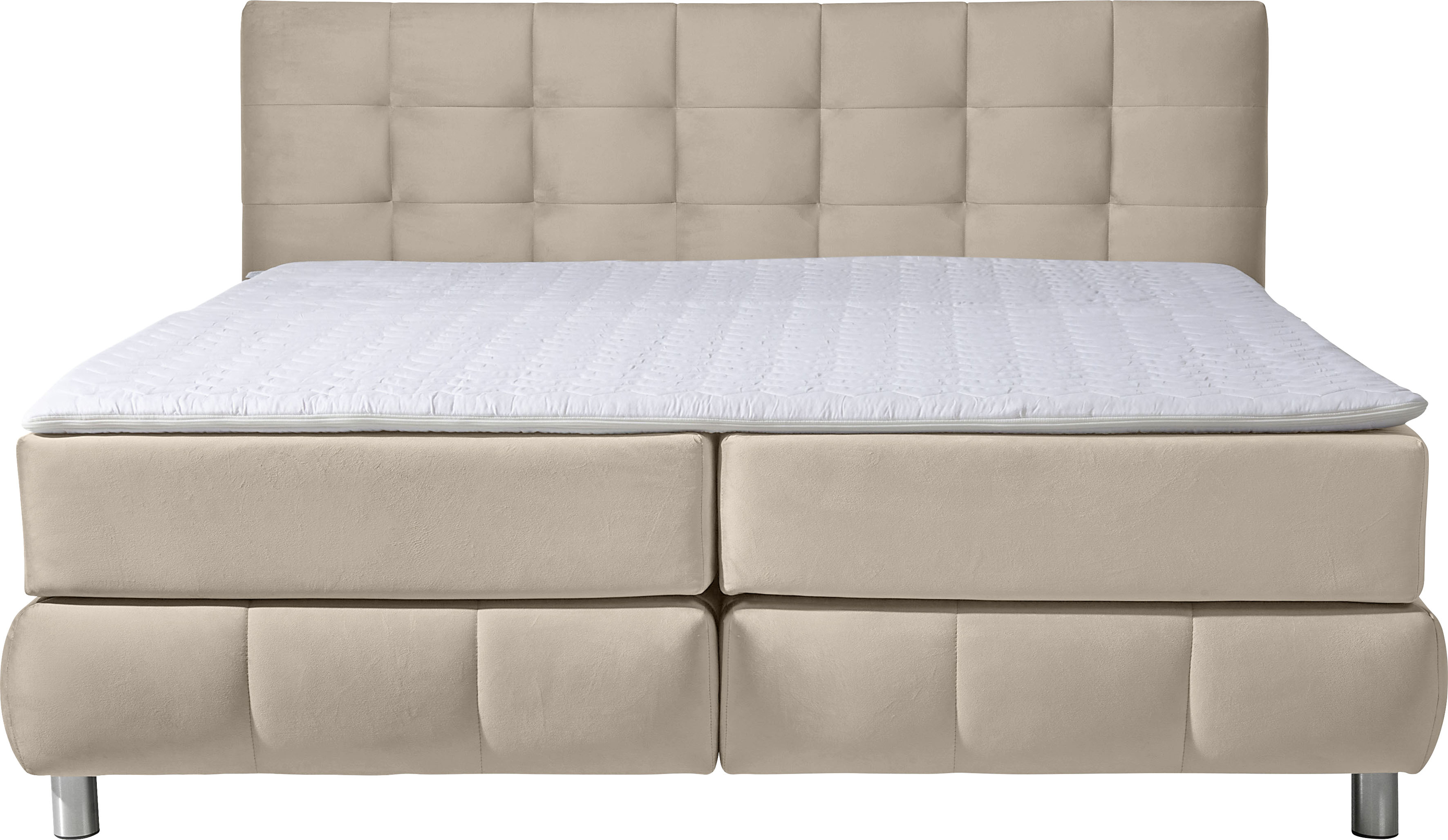 Thumbnail - Home affaire Boxspringbett "Salo" incl. Topper, 6 Breiten, 2 Härtegrade, TFK auch in Härtegrad 4