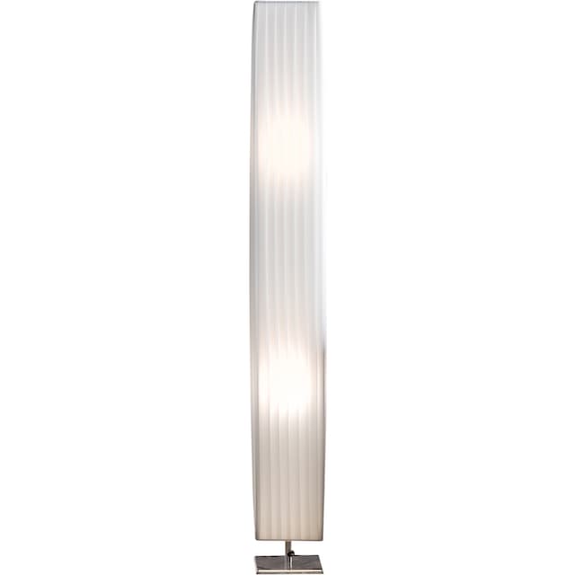 SalesFever Stehlampe »Emilie«, 2 flammig-flammig, Plissee Lampenschirm |  BAUR