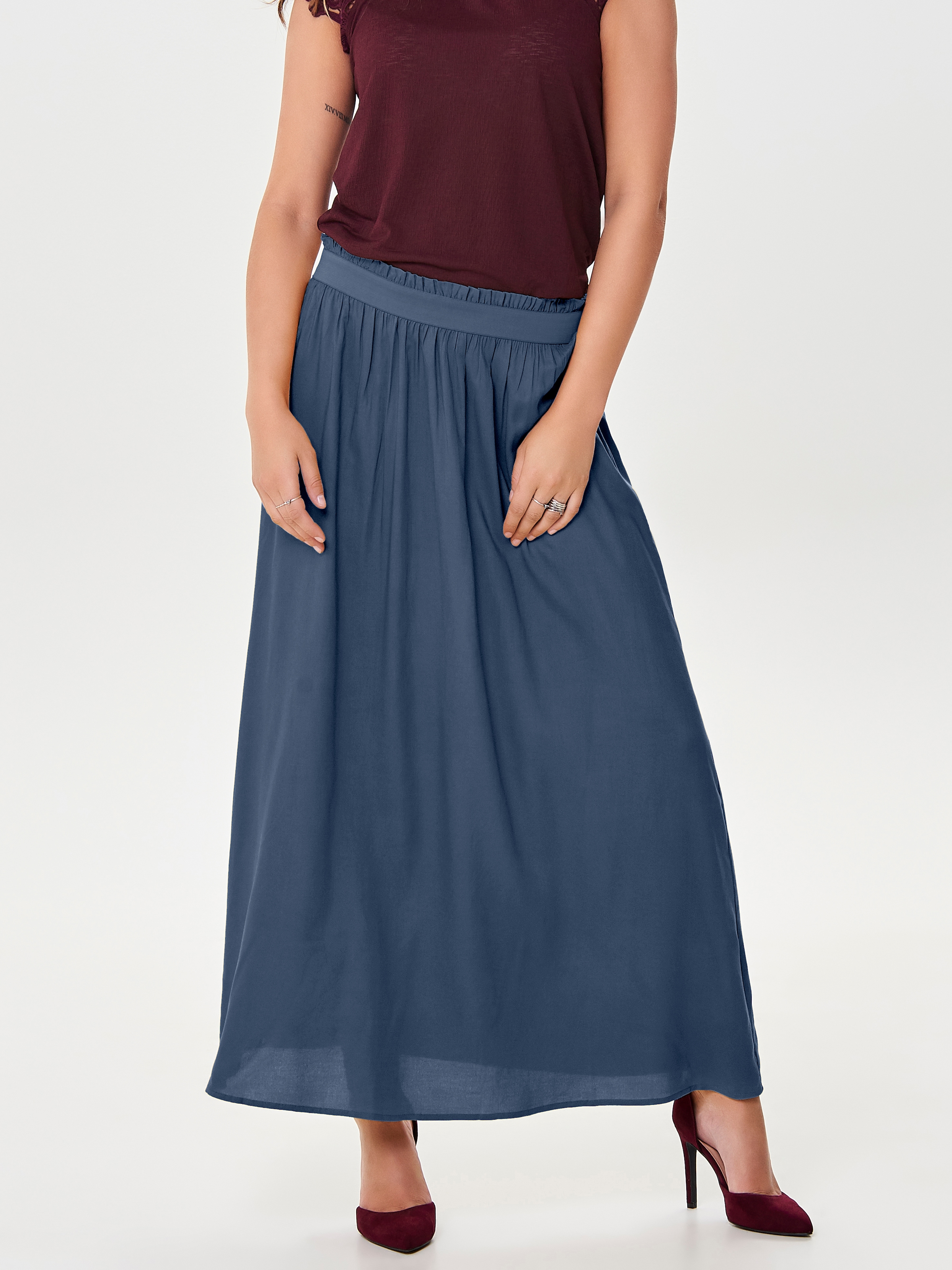 ONLY Maxirock "ONLVENEDIG LIFE LONG SKIRT WVN NOOS" günstig online kaufen