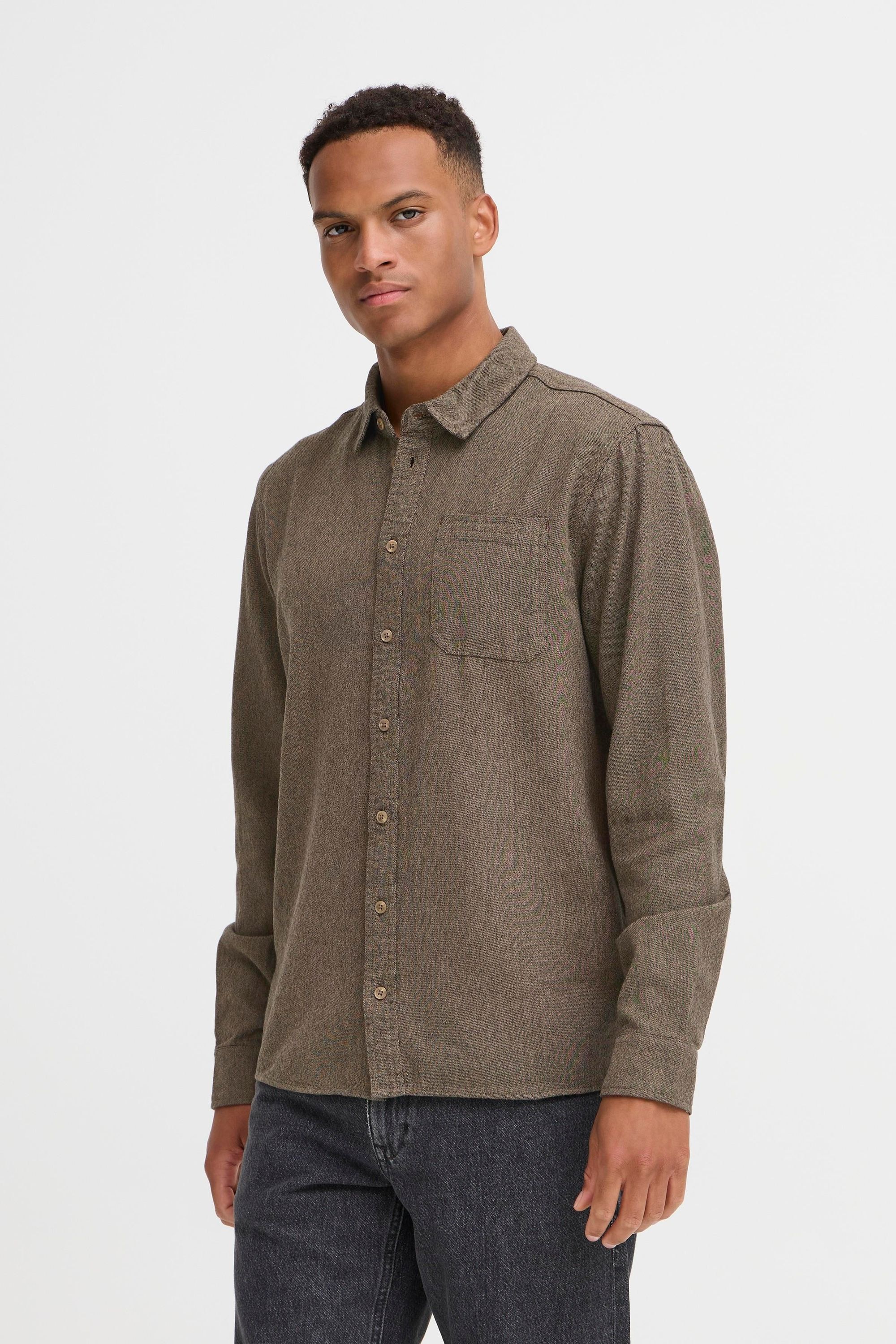 Blend Langarmhemd "BHDEREK", Lässiges Langarmhemd mit Brusttasche günstig online kaufen