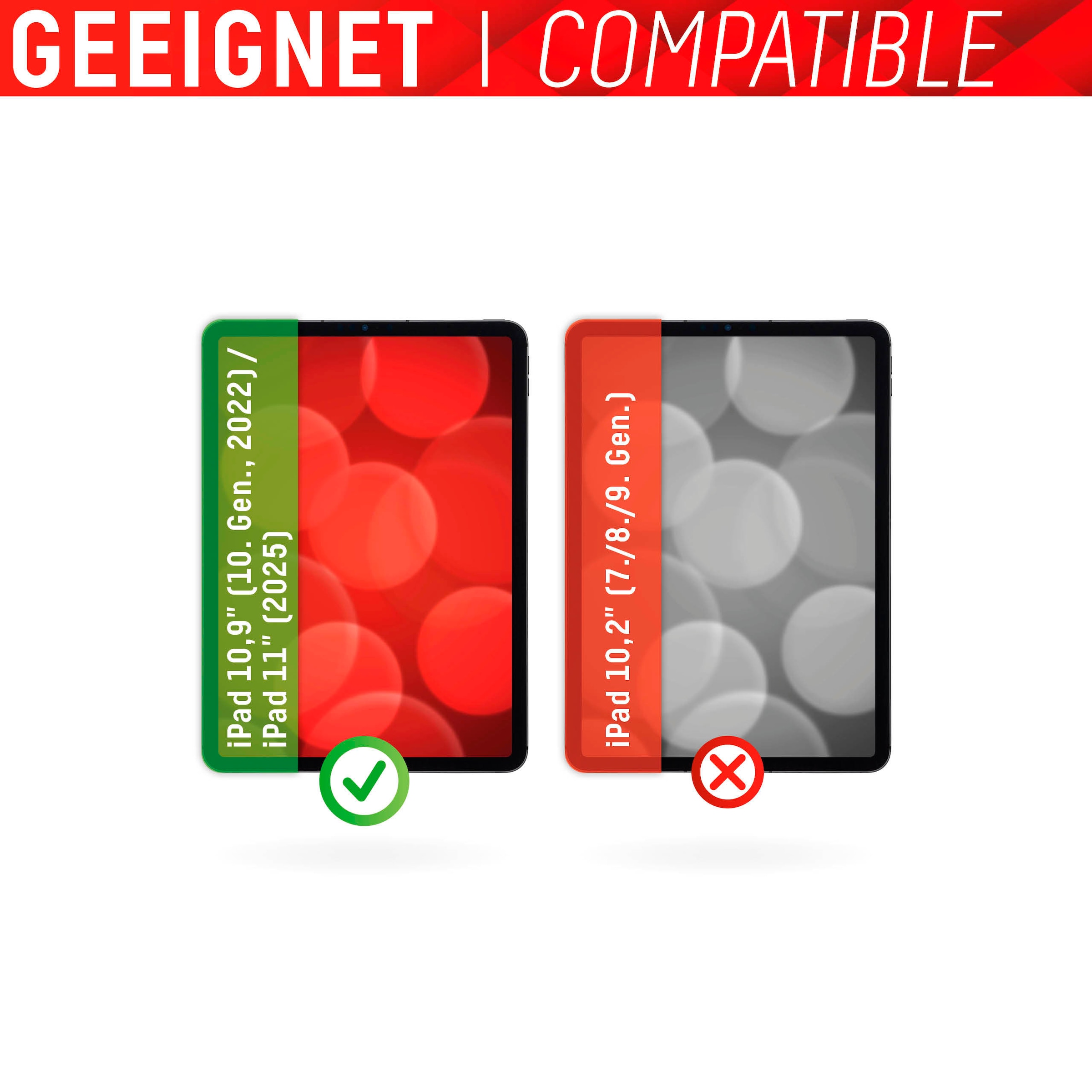 Displex Displayschutzglas »Tablet Glass iPad 10,9 (10. Gen., 2022)«, für Apple iPad 10,9" (10. Gen., 2022)-Apple iPad 11" (2025)