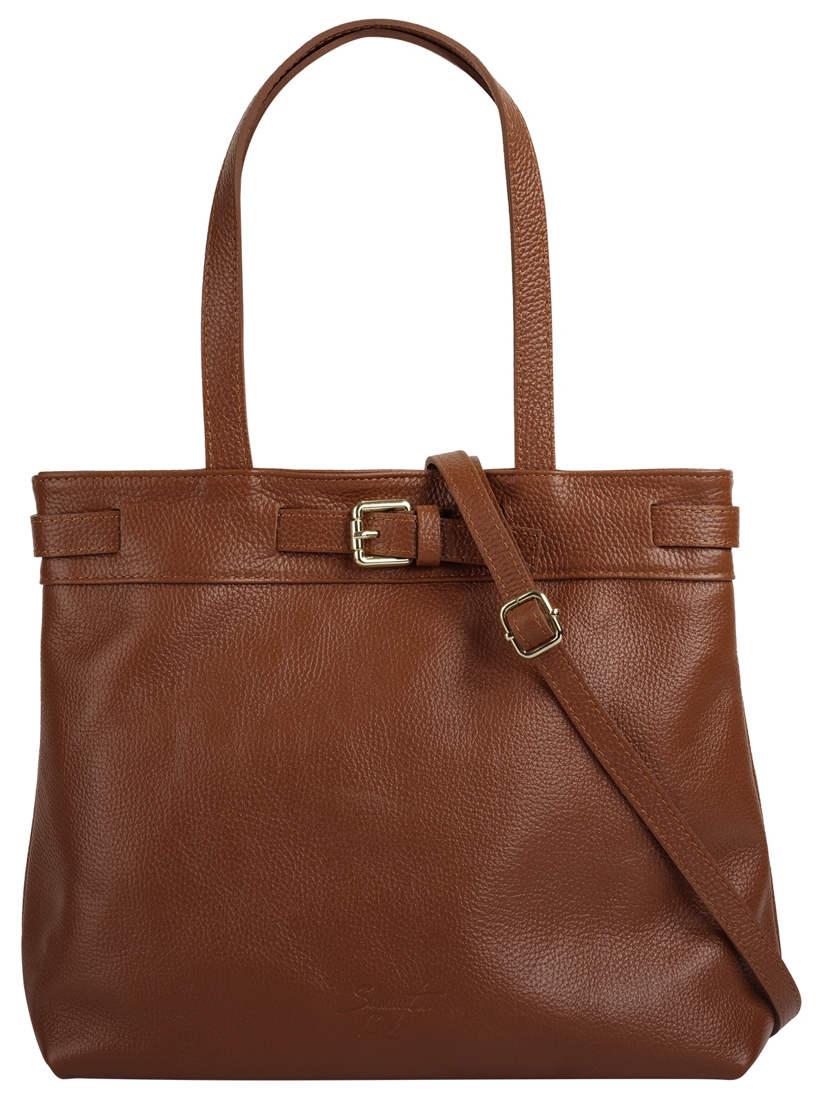 Samantha Look Shopper echt Leder, Made in Italy