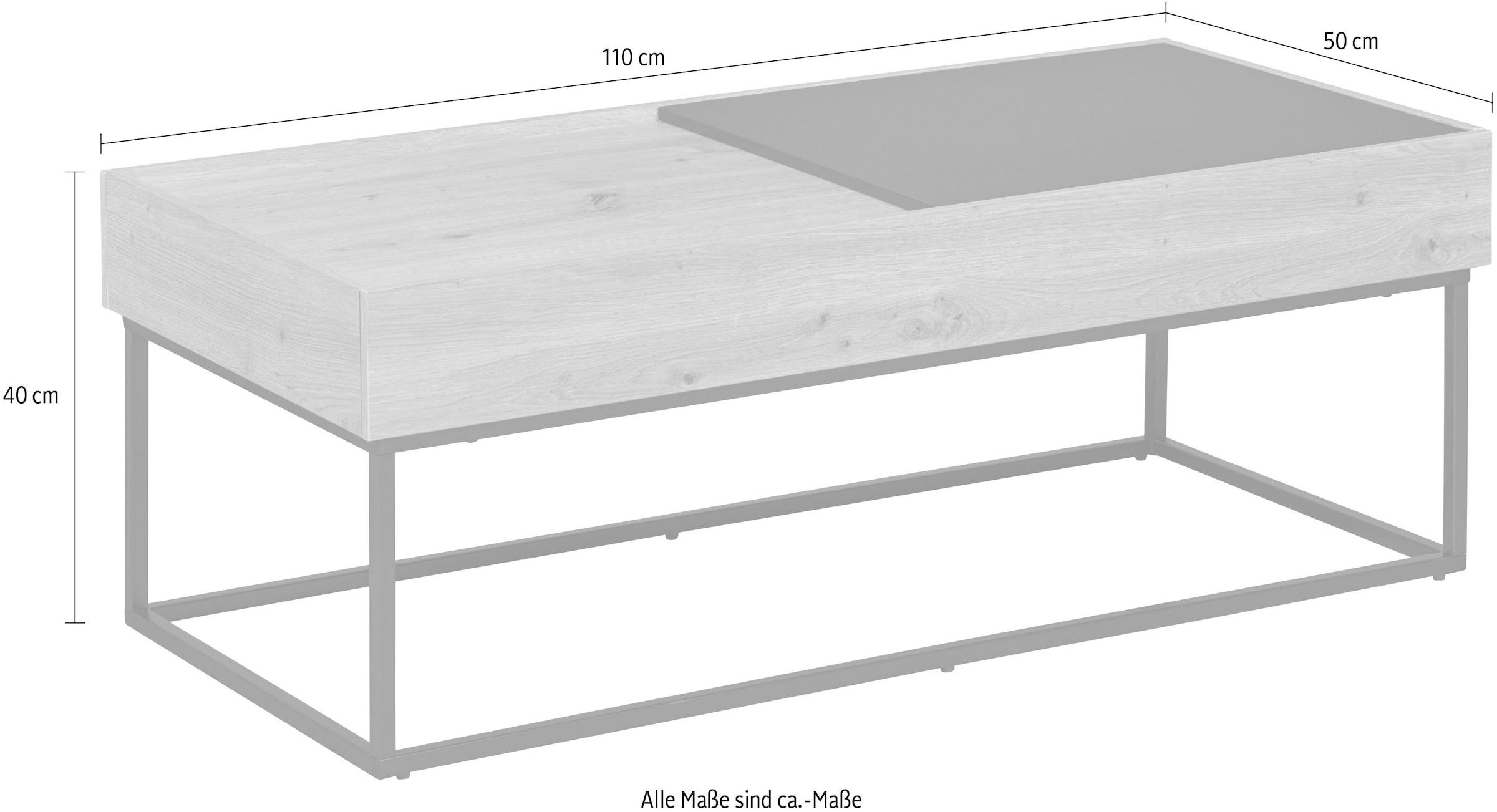 Inter Link Couchtisch »Couchtisch Filora« 1 Stk. tlg.