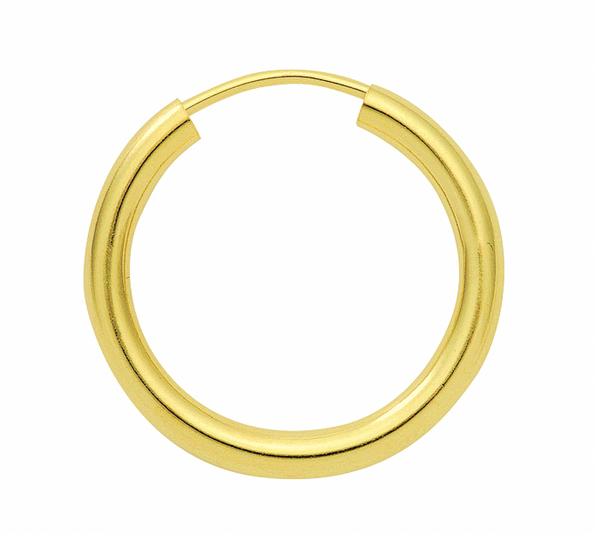 Adelia´s Paar Ohrhänger »Damen Goldschmuck 1 Paar 333 Gold Ohrringe /  Creolen Ø 50 mm«, 333 Gold Goldschmuck für Damen online kaufen | BAUR