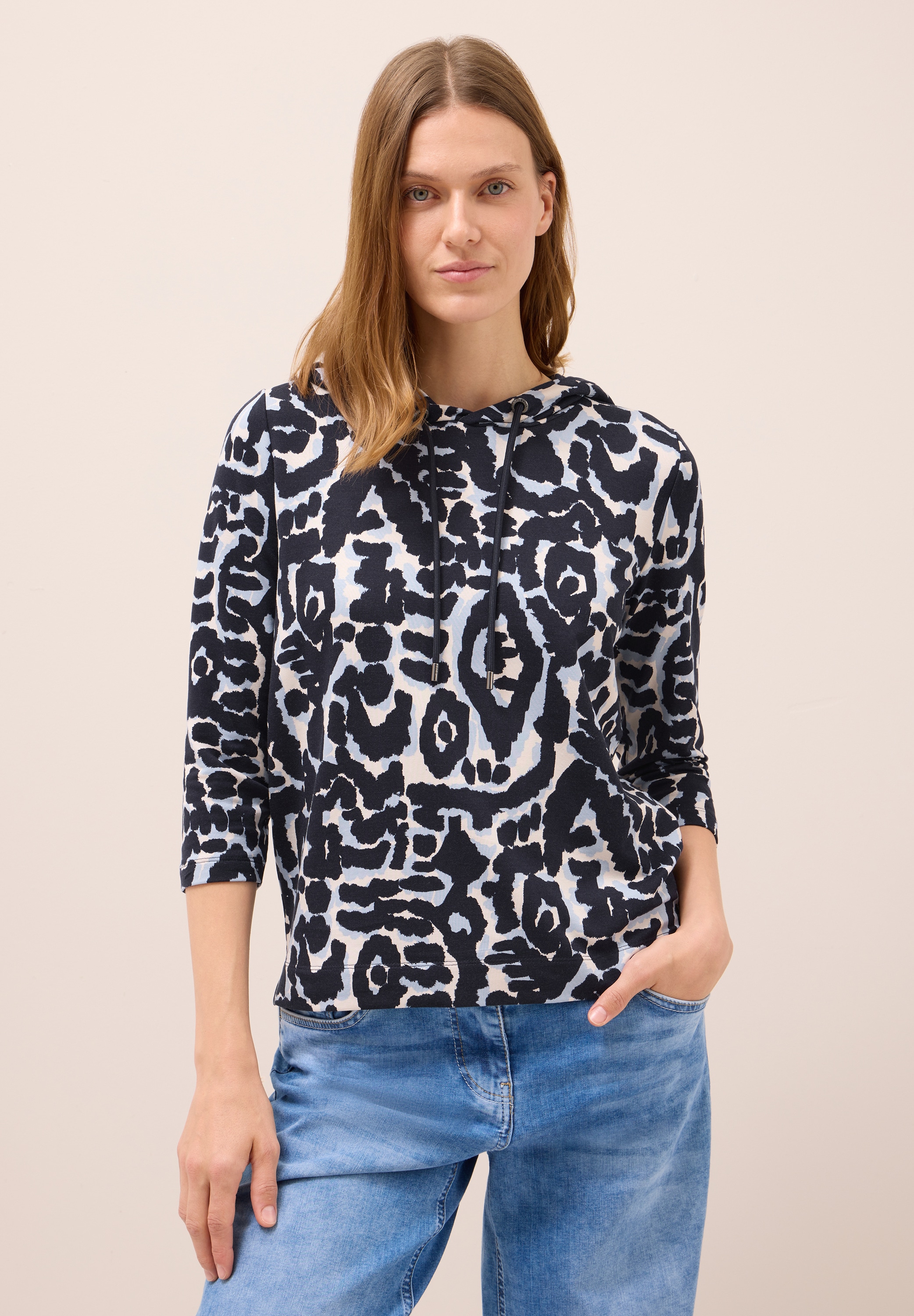 Cecil Kapuzenshirt, im soften Baumwoll-Mix günstig online kaufen