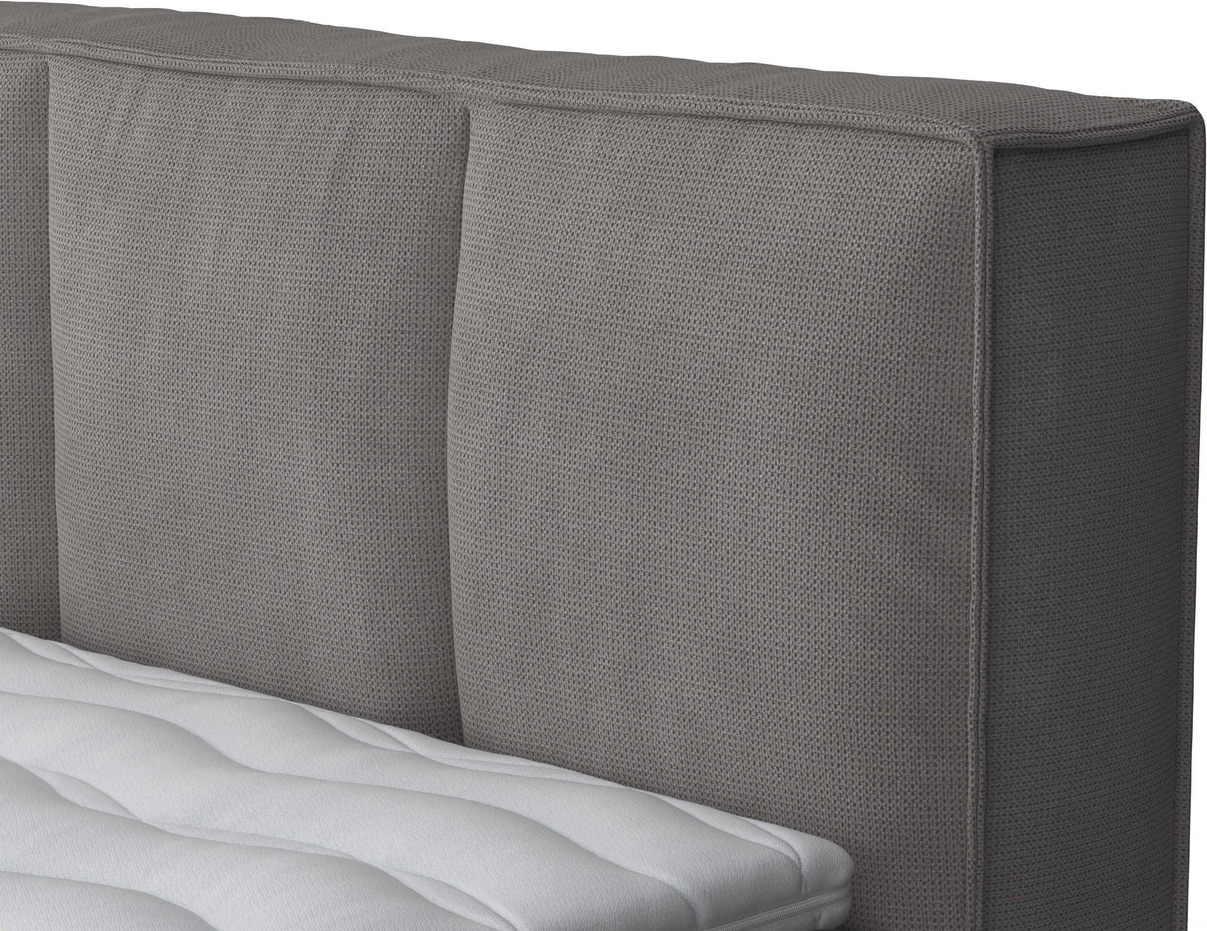 Home affaire Boxspringbett »Sacy«, Boxbett inkl. Topper, 2 Matratzen, Härtegrade H2, H3 und H4 wählbar