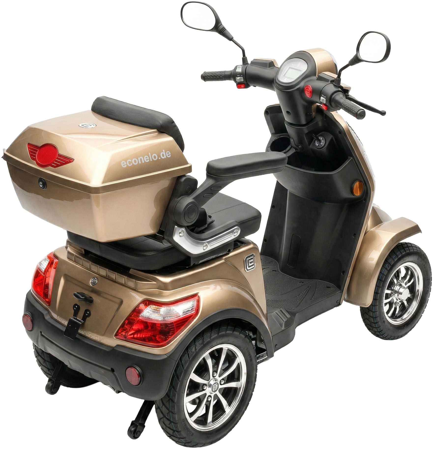 ECONELO Elektromobil »Seniorenmobil P1000, Lithium-Akku, 25 km/h, 1000 Watt« 1.000 W 25 km/h