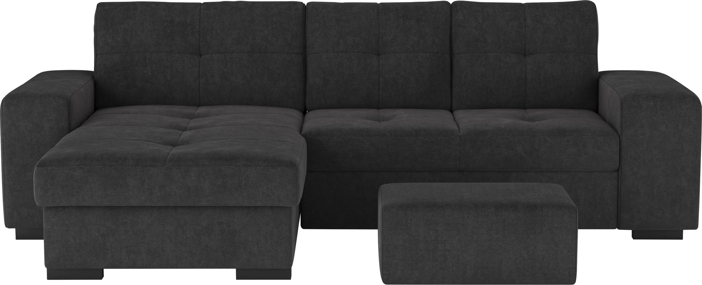COTTA Ecksofa "Mattina L-Form", mit Hocker, wahlweise mit Bettfunktion & Be günstig online kaufen