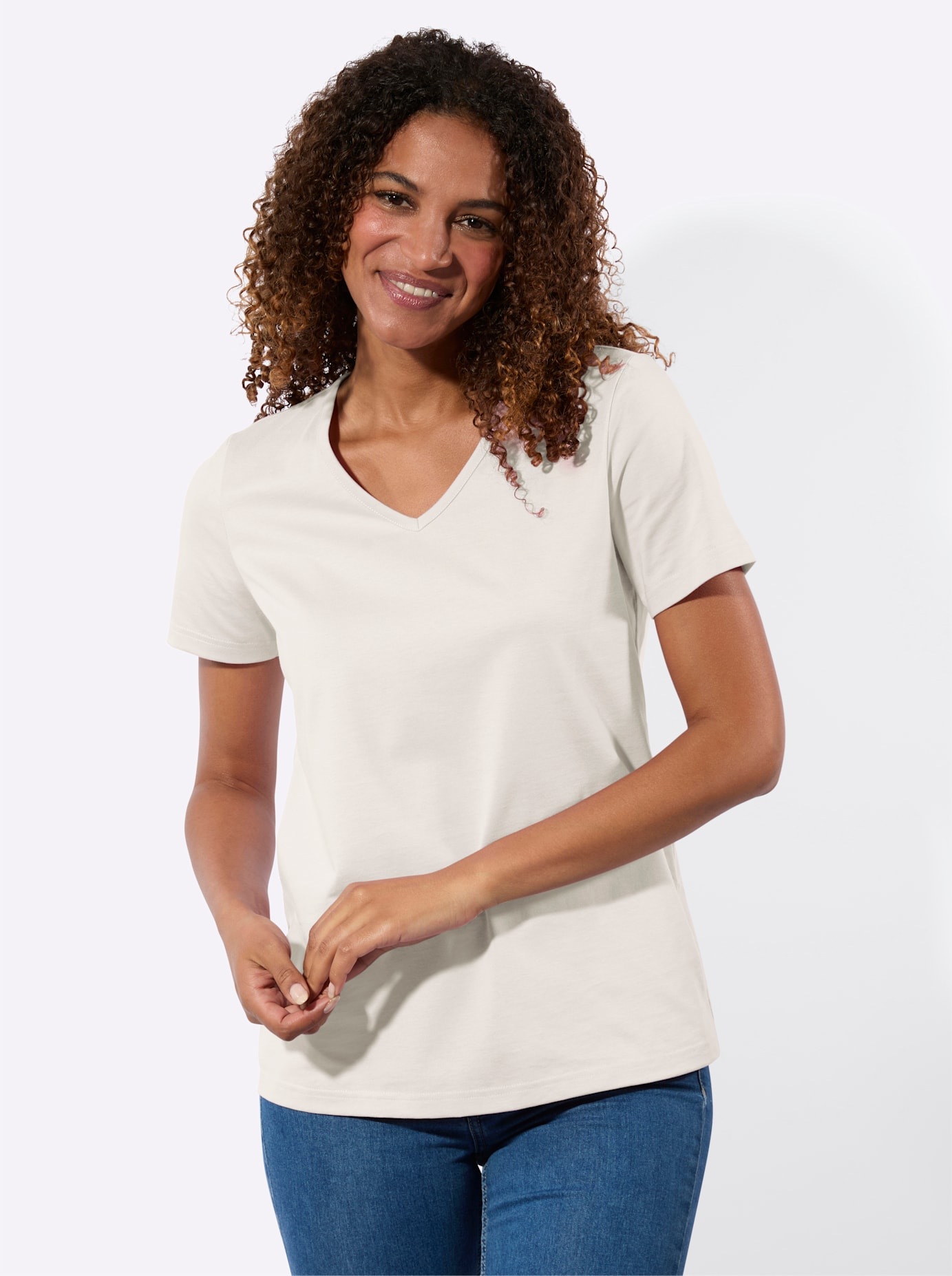 Thumbnail - Casual Looks Kurzarmshirt "2er-Pack Shirts" 2 tlg.