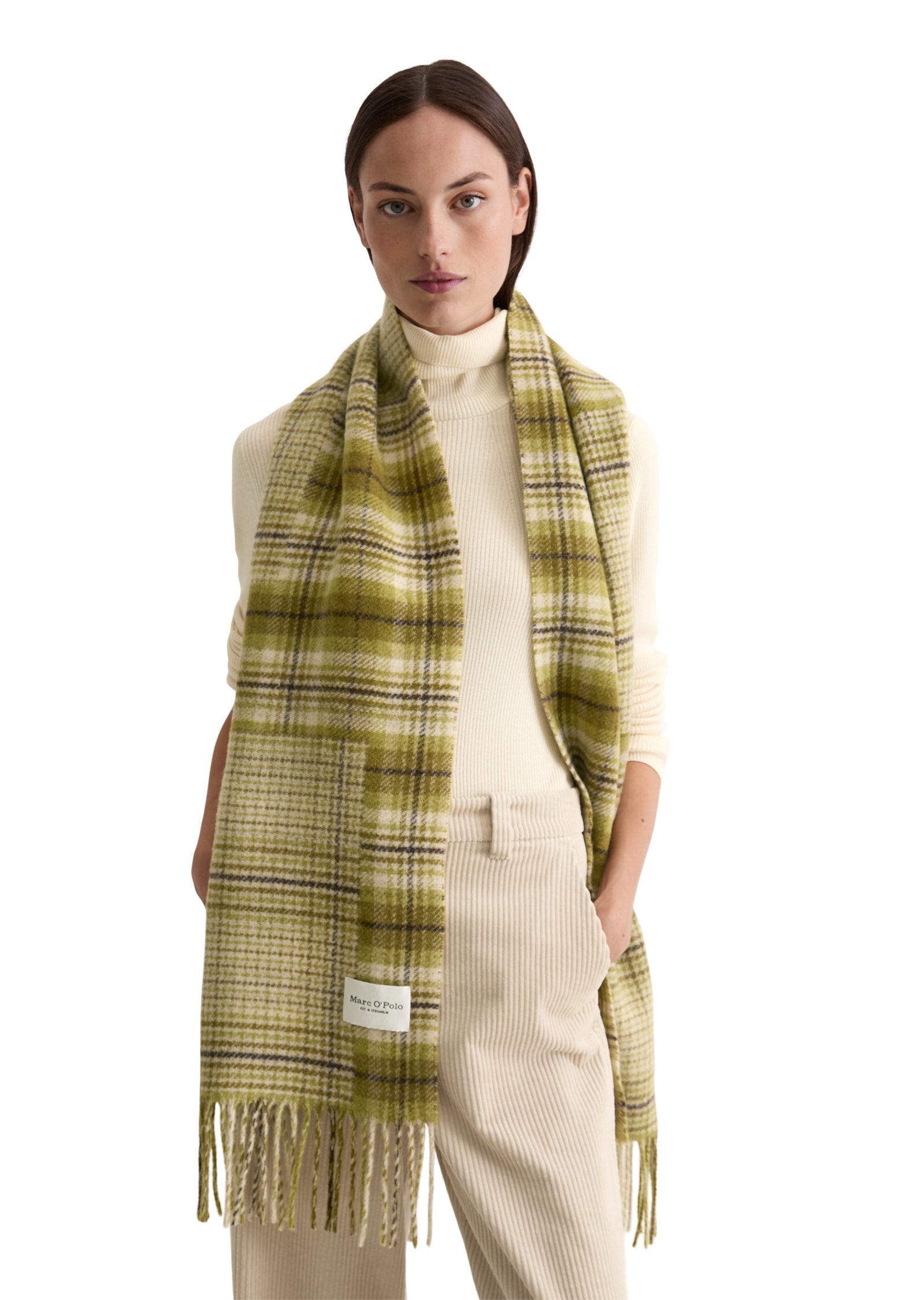 Marc O'Polo Karotuch »aus reiner Schurwolle«