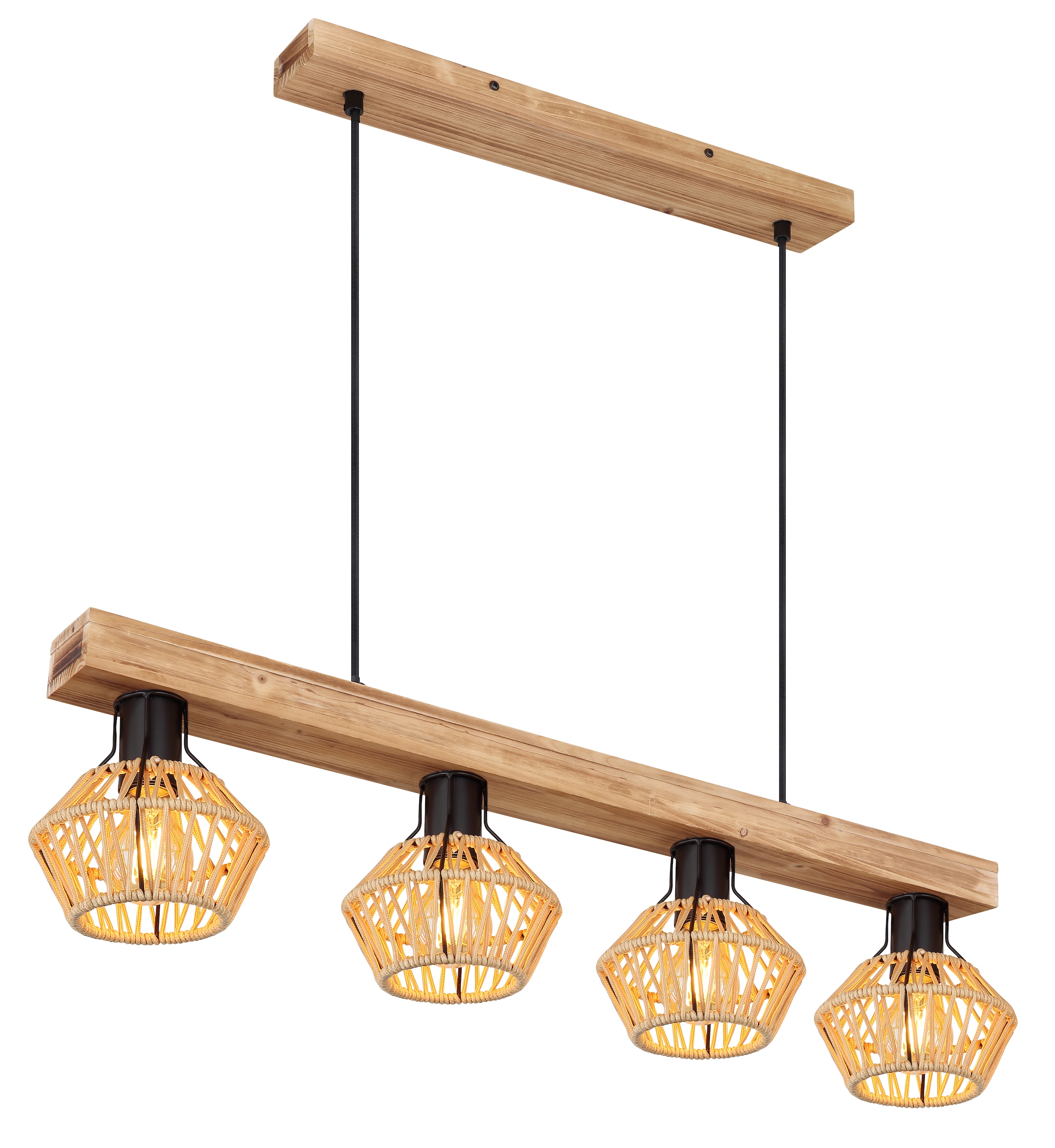 GLOBO LIGHTING Hängeleuchte »VALLI«, Leuchtmittel E27 | ohne Leuchtmittel, Hängelampe/Pendelleuchte/Esszimmer/Wohnzimmer/Esstisch