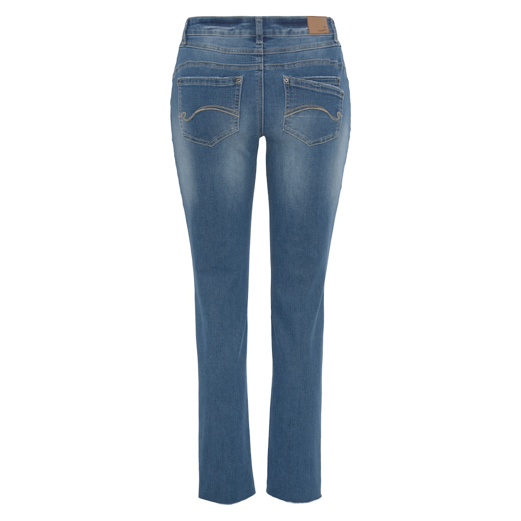 KangaROOS Regular-fit-Jeans »STRAIGHT-FIT MID RISE«