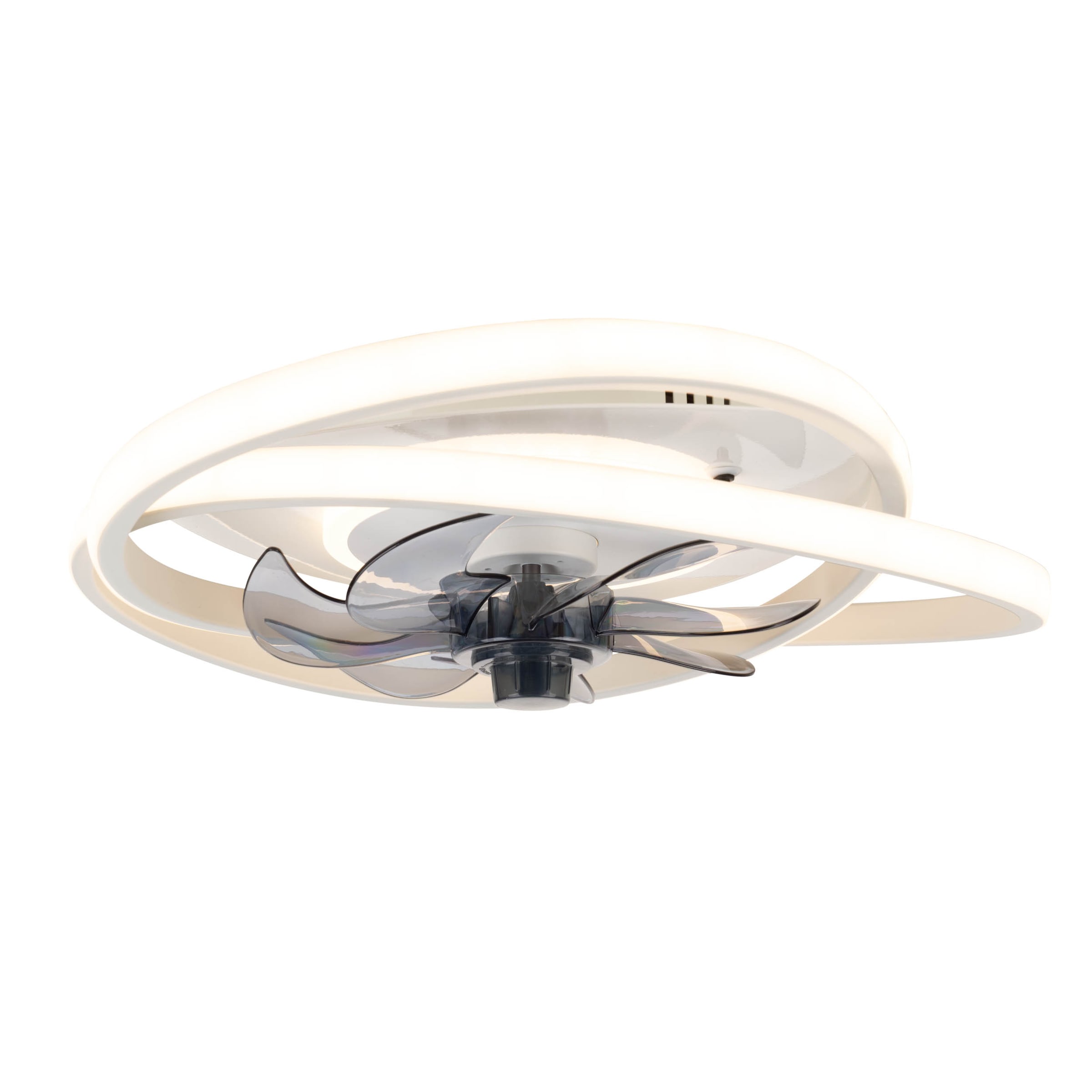 OTTO home LED Deckenleuchte »Lunnee Deckenventilator« LED-Modul 1 Stk. warmweiß - kaltweiß Ventilator, Dimmbar per IR-Fernbedienung, CCT, Memory, Nachtlicht