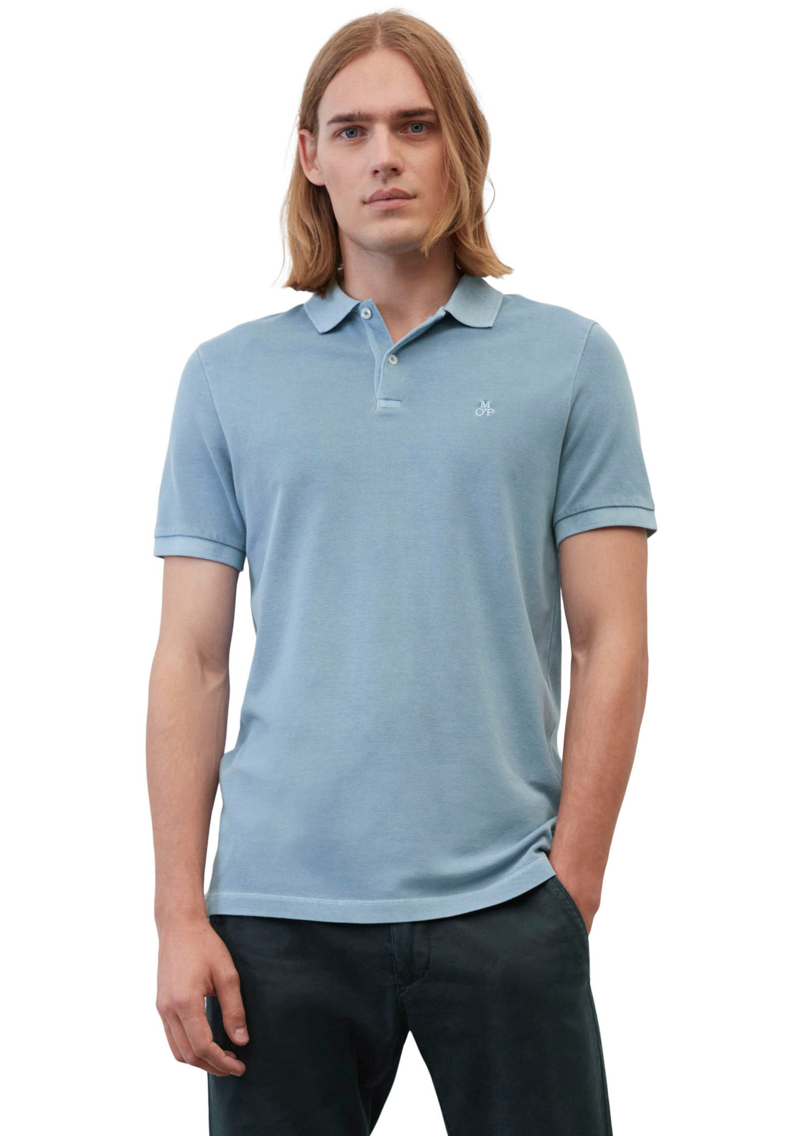 Marc OPolo Poloshirt "aus Organic Cotton-Stretch" günstig online kaufen