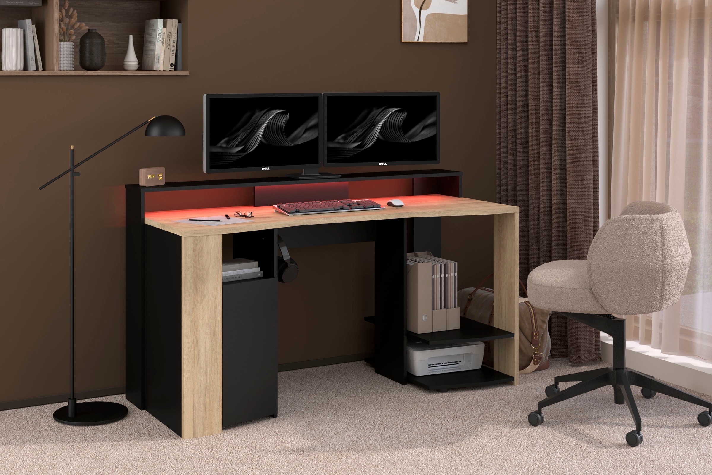 Parisot Gamingtisch »Meta 1« Set, 2 Stk. tlg.