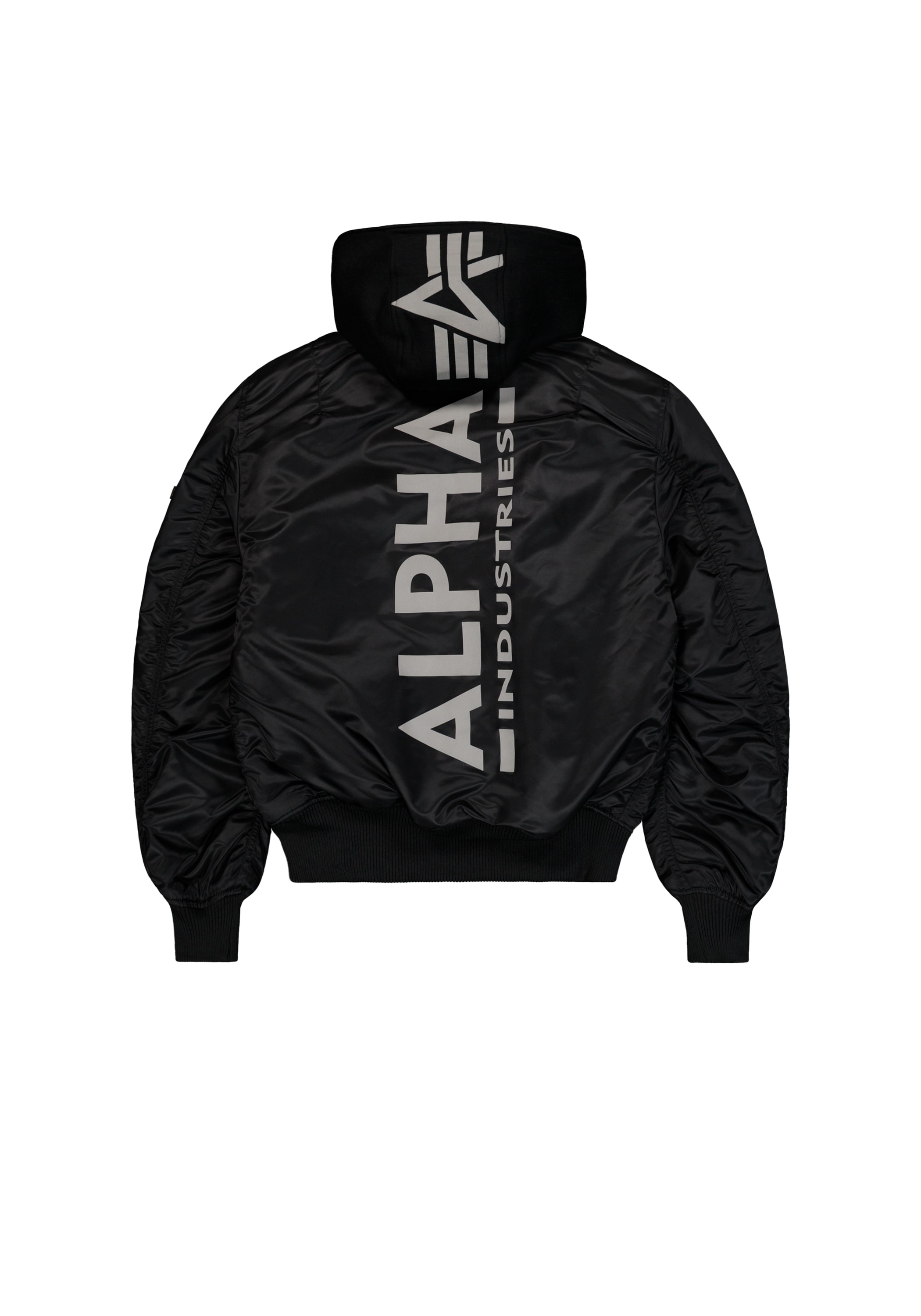 Alpha Industries Bomberjacke »Alpha Industries Men - Bomber Jackets MA-1 Zip Hood Backprint«