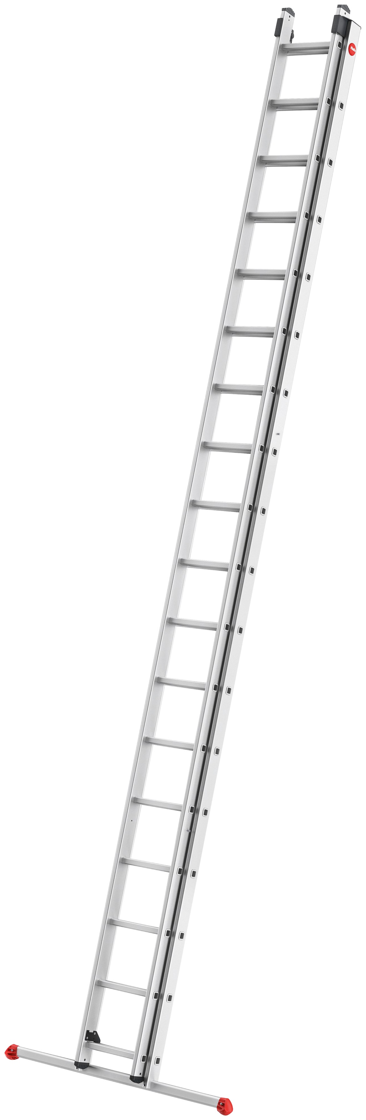 Thumbnail - Hailo Anlegeleiter "S80 ProfiStep duo" Aluminium-Schiebeleiter 2-teilig 2x18 Sprossen