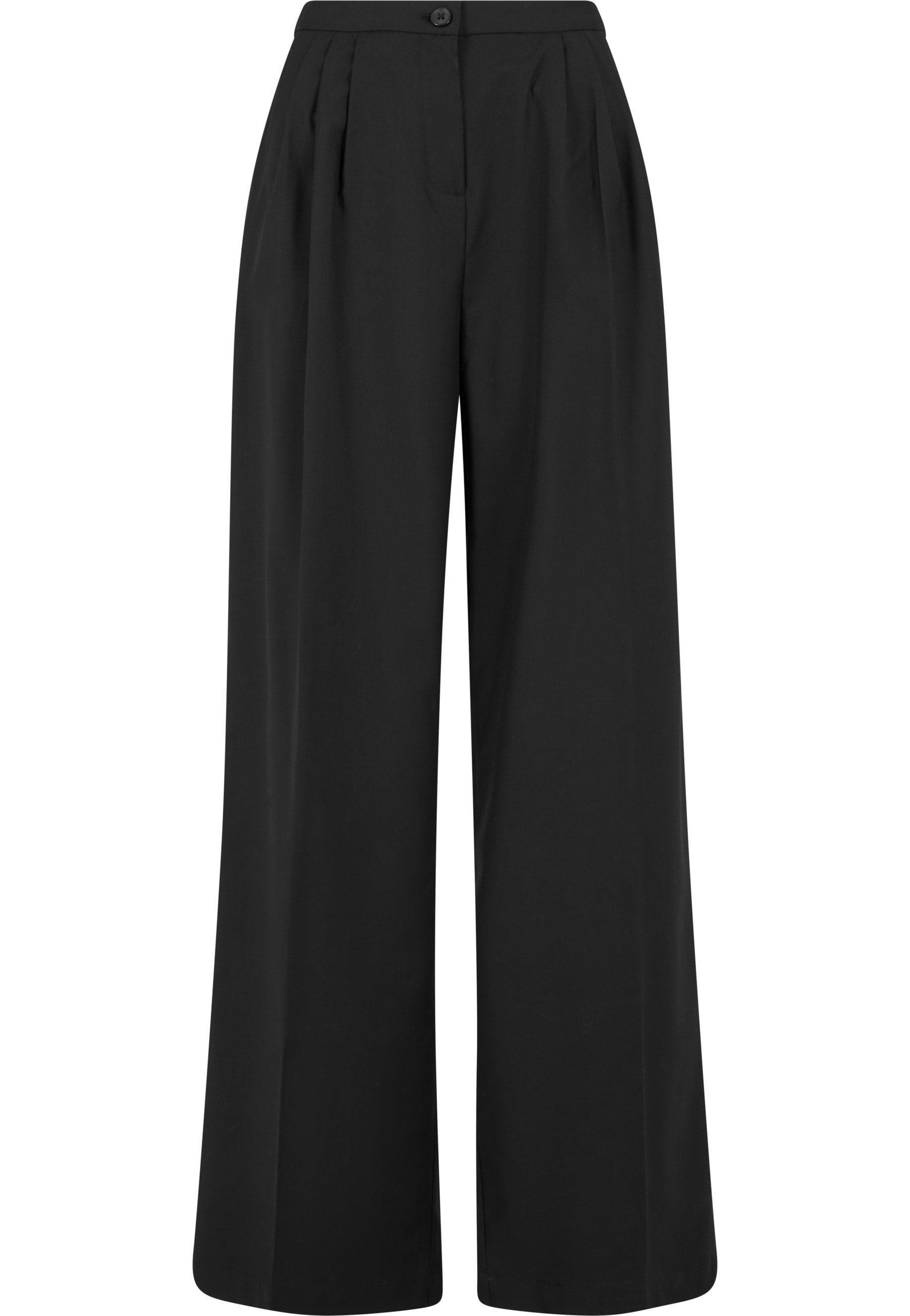 URBAN CLASSICS Stoffhose "Urban Classics Ladies Wide Leg Pants" günstig online kaufen
