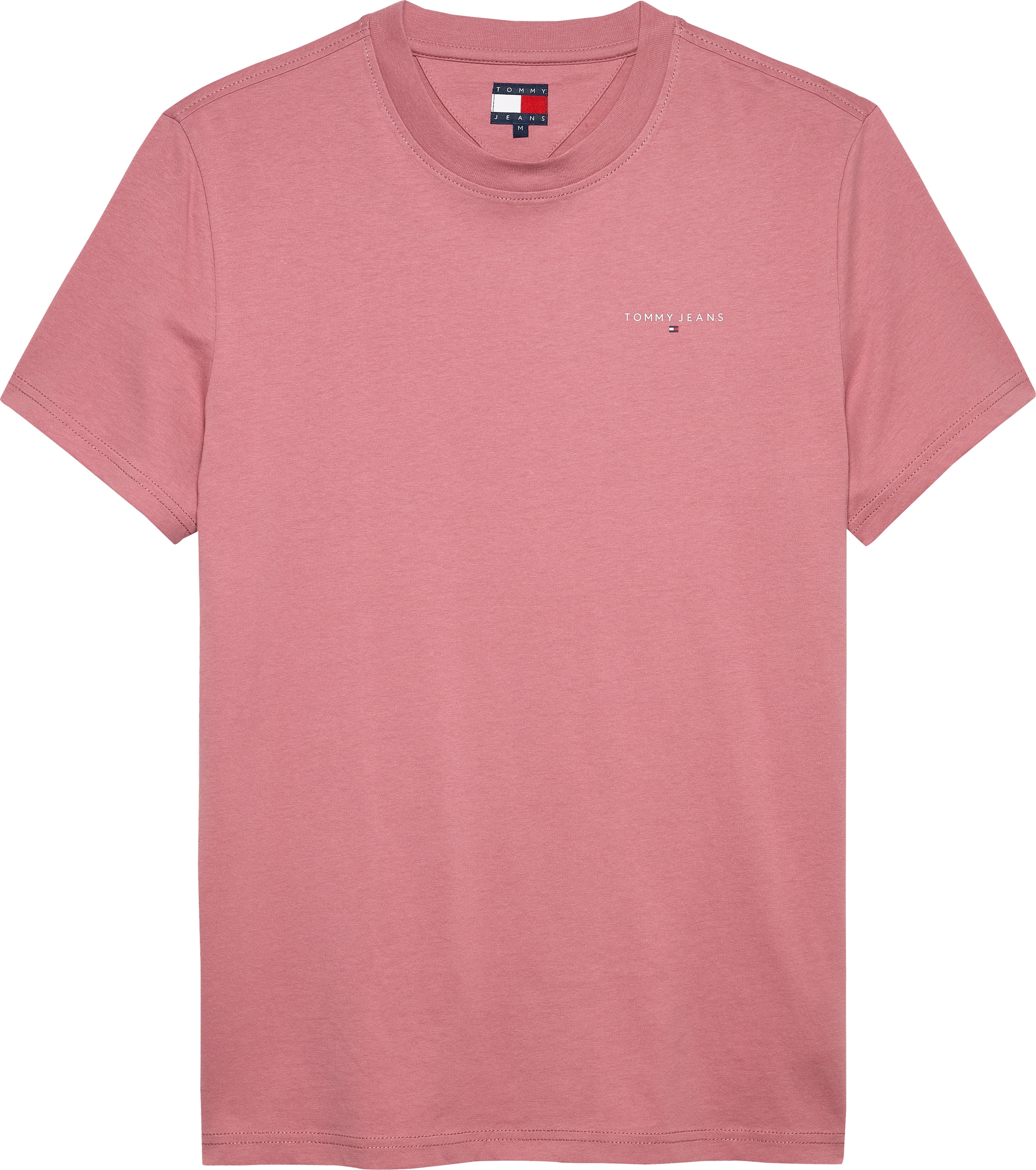 Tommy Jeans T-Shirt »TJM SLIM LINEAR CHEST TEE EXT«, Mit Rundhalsausschnitt