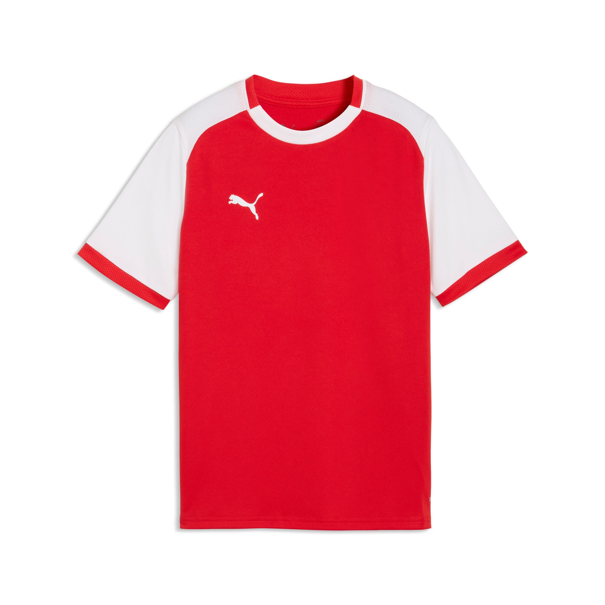 PUMA Fußballtrikot "TEAMLIGA26 MATCHDAY JERSEY JR" Fußballtrikot, mit Rundhalsausschnitt, Kurzarm