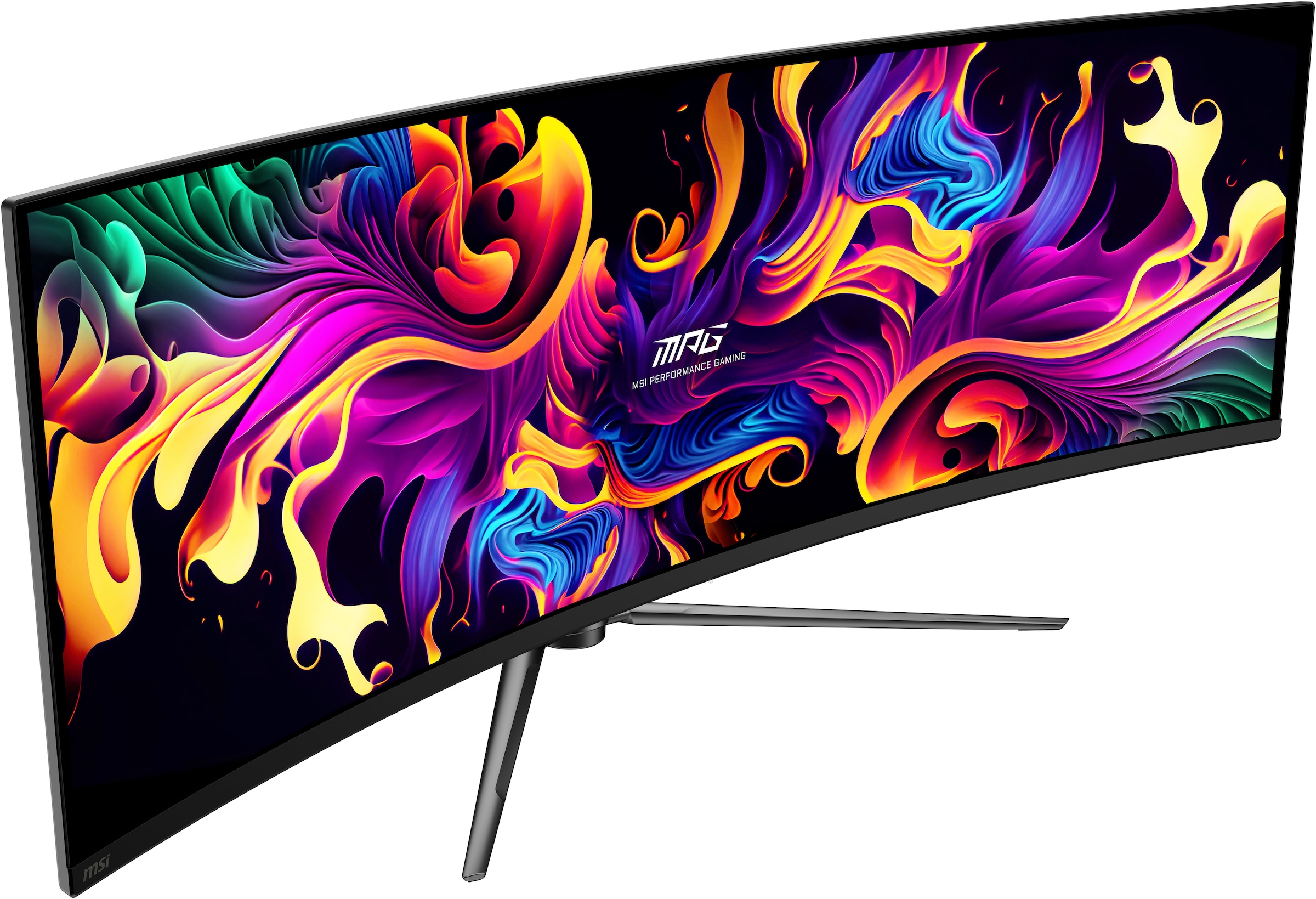 MSI Curved-OLED-Monitor »MPG 491CQPX QD-OLED« 125 cm/49 ″  5120 x 1440 px DQHD 0,03 Reaktionszeit 240 Hz