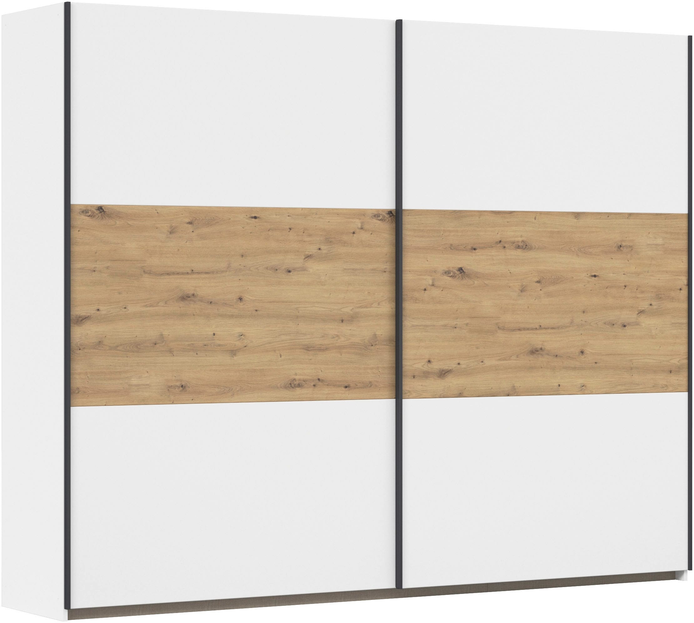 rauch 1100000002199 "Kleiderschrank Schrank Garderobe Garderobenschrank Wäscheschrank NEO" 3 verschiedene Ausstattungen BASIC/CLASSIC/PREMIUM (inkl. SOFT-CLOSE), mit großzügigem Stauraum und vielfältigen Farbkombinationen