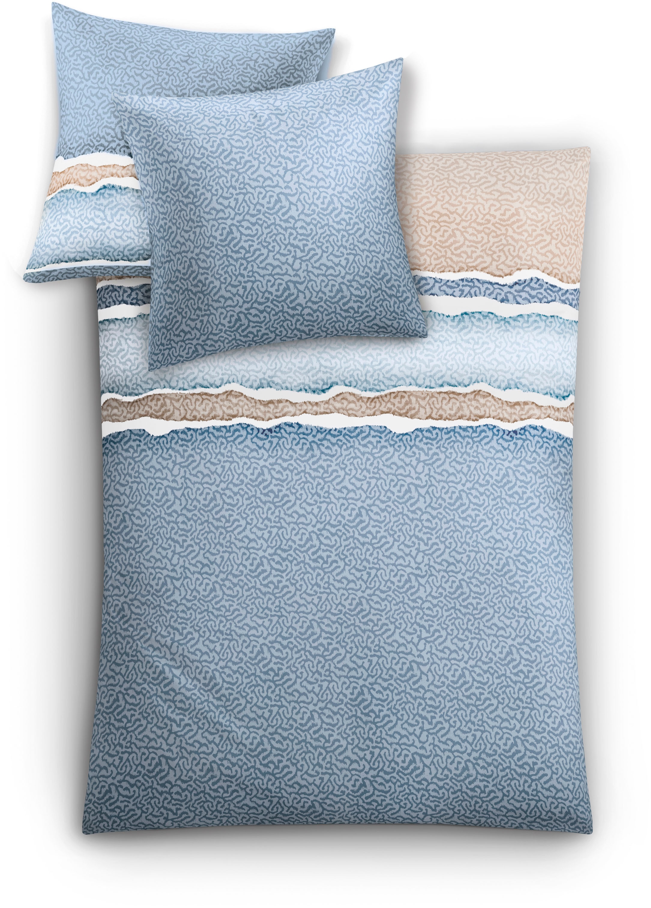 Kleine Wolke Bettwäsche "Marea" 2 Stk. tlg. mit Streifen günstig online kaufen