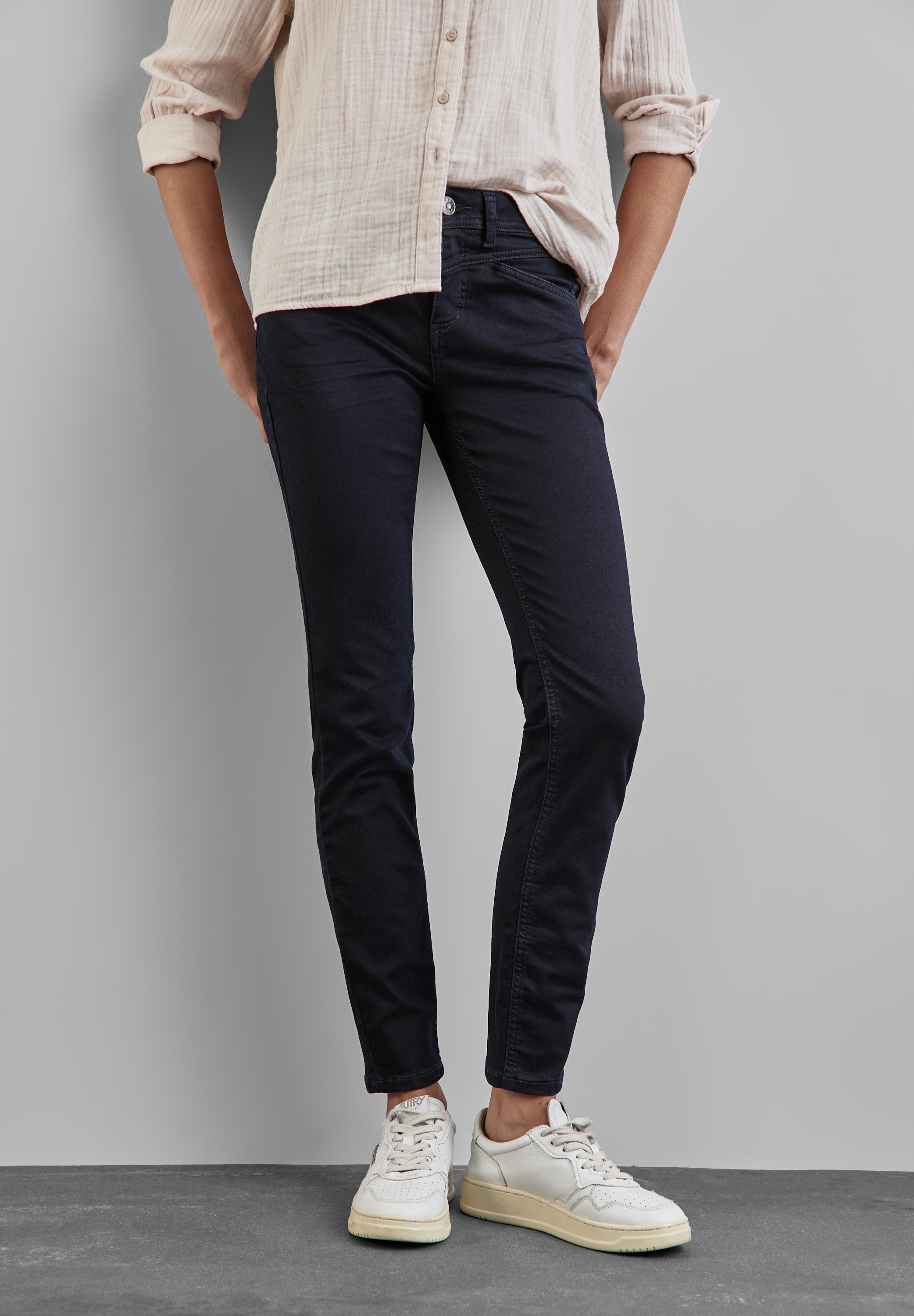 STREET ONE Comfort-fit-Jeans Middle Waist