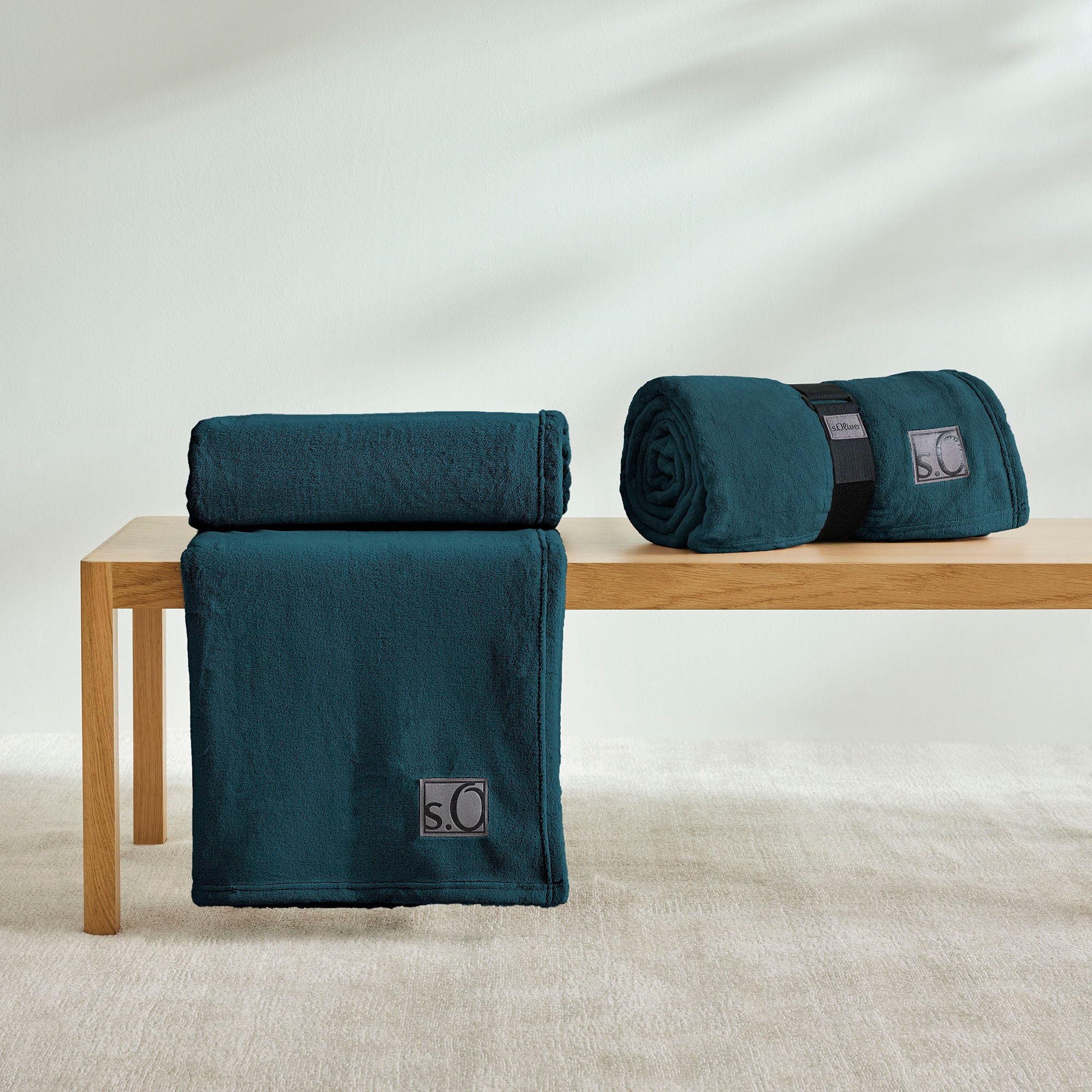 s.Oliver Wohndecke "s.Oliver Decke Kuschelsoft" 150 x 200 cm, in bunten Farben, weich, 330g/m²