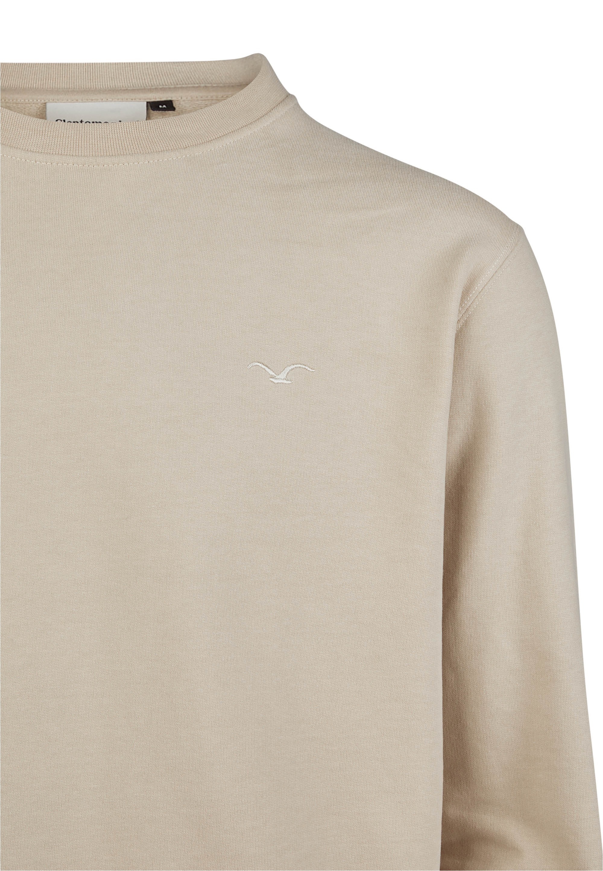 Cleptomanicx Sweatshirt »Ligull«, mit kleiner Möwen-Stickerei