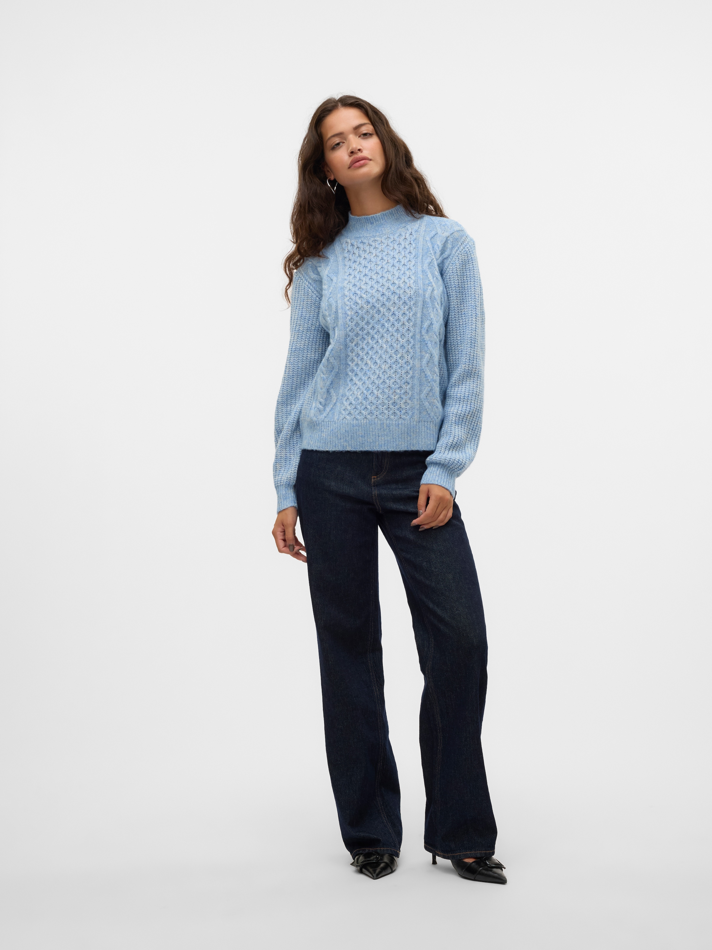 Vero Moda Stehkragenpullover »VMUNIVERSE LS HIGHNECK PULLOVER GA BF«