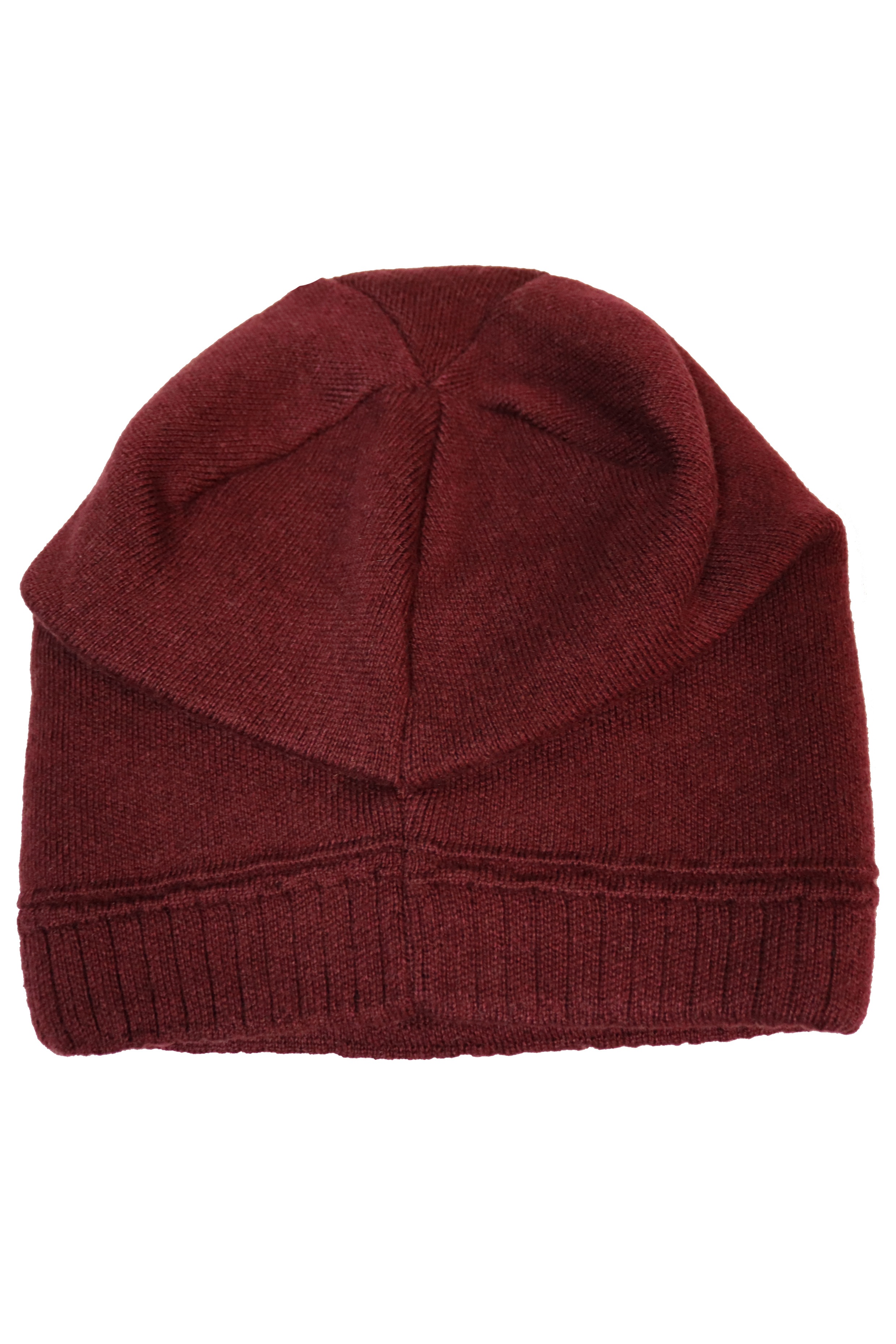 Thumbnail - Capelli New York Strickmütze Metall-Logo, gerafft, Feinstrick