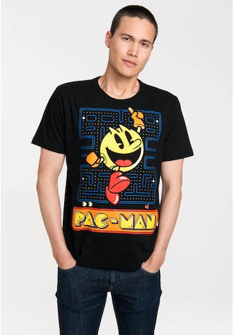 Logoshirt Marškinėliai »Pac-Man - Jumping«