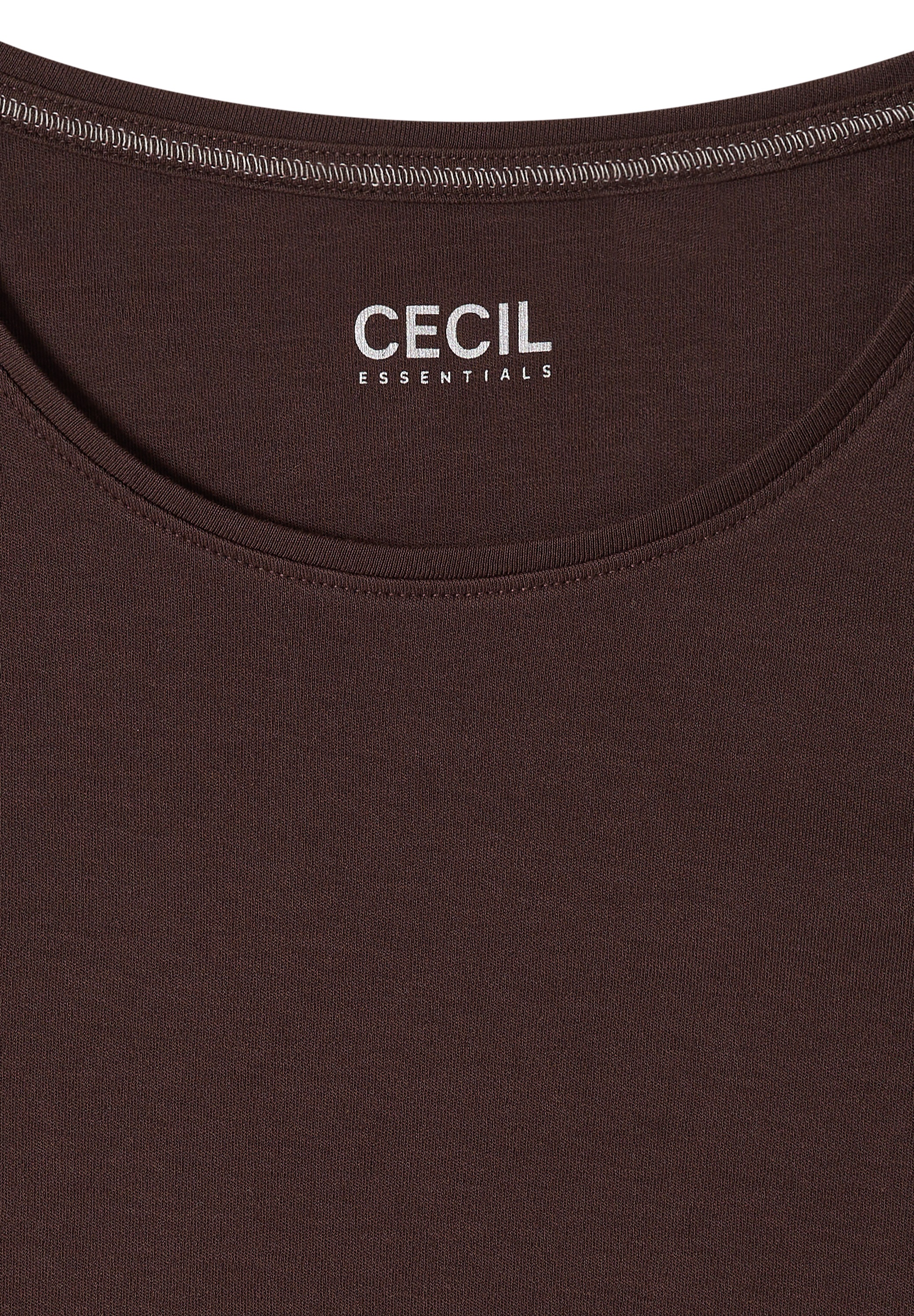 Cecil T-Shirt in Unifarbe