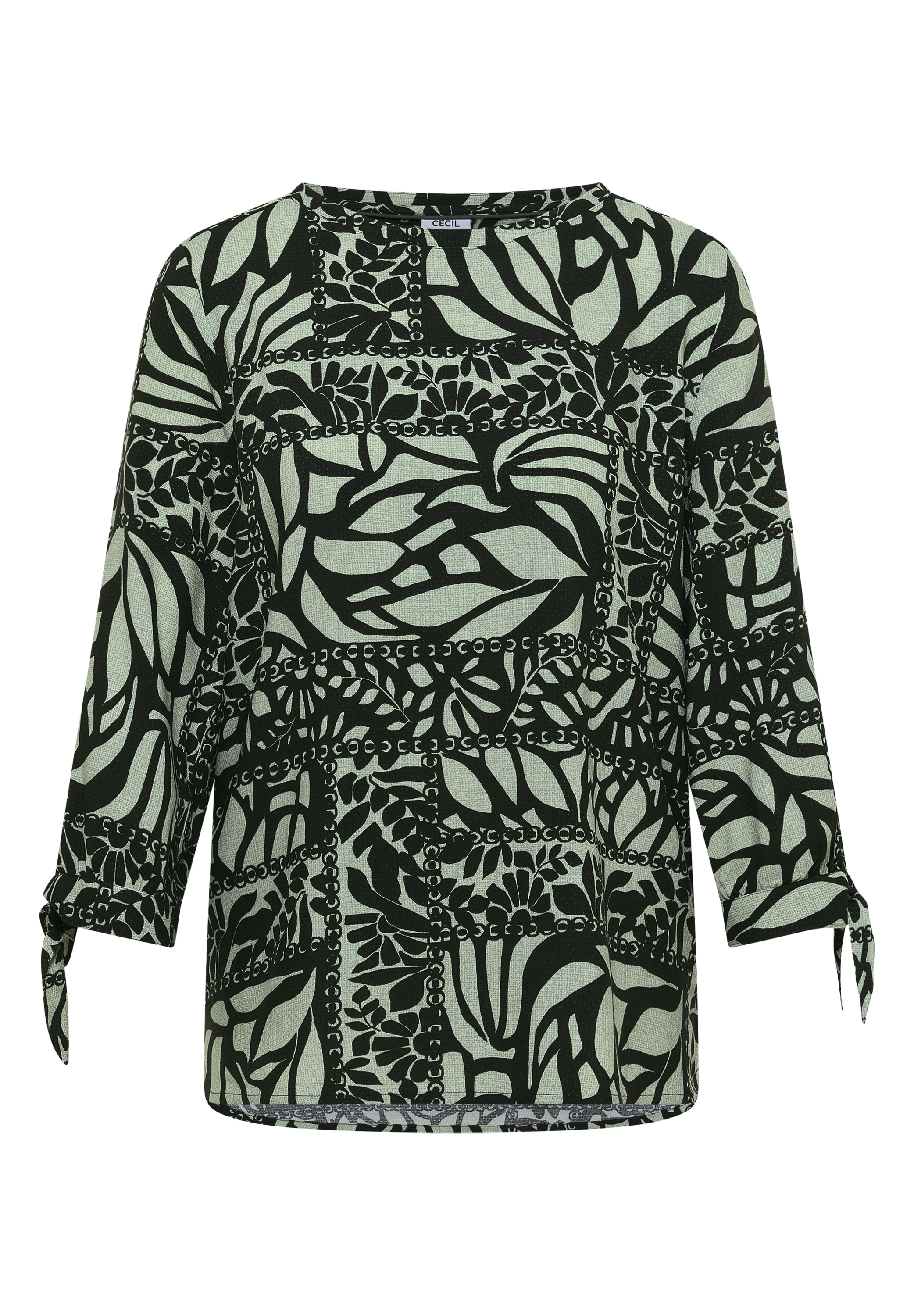 Cecil Klassische Bluse mit 3/4 Ärmeln