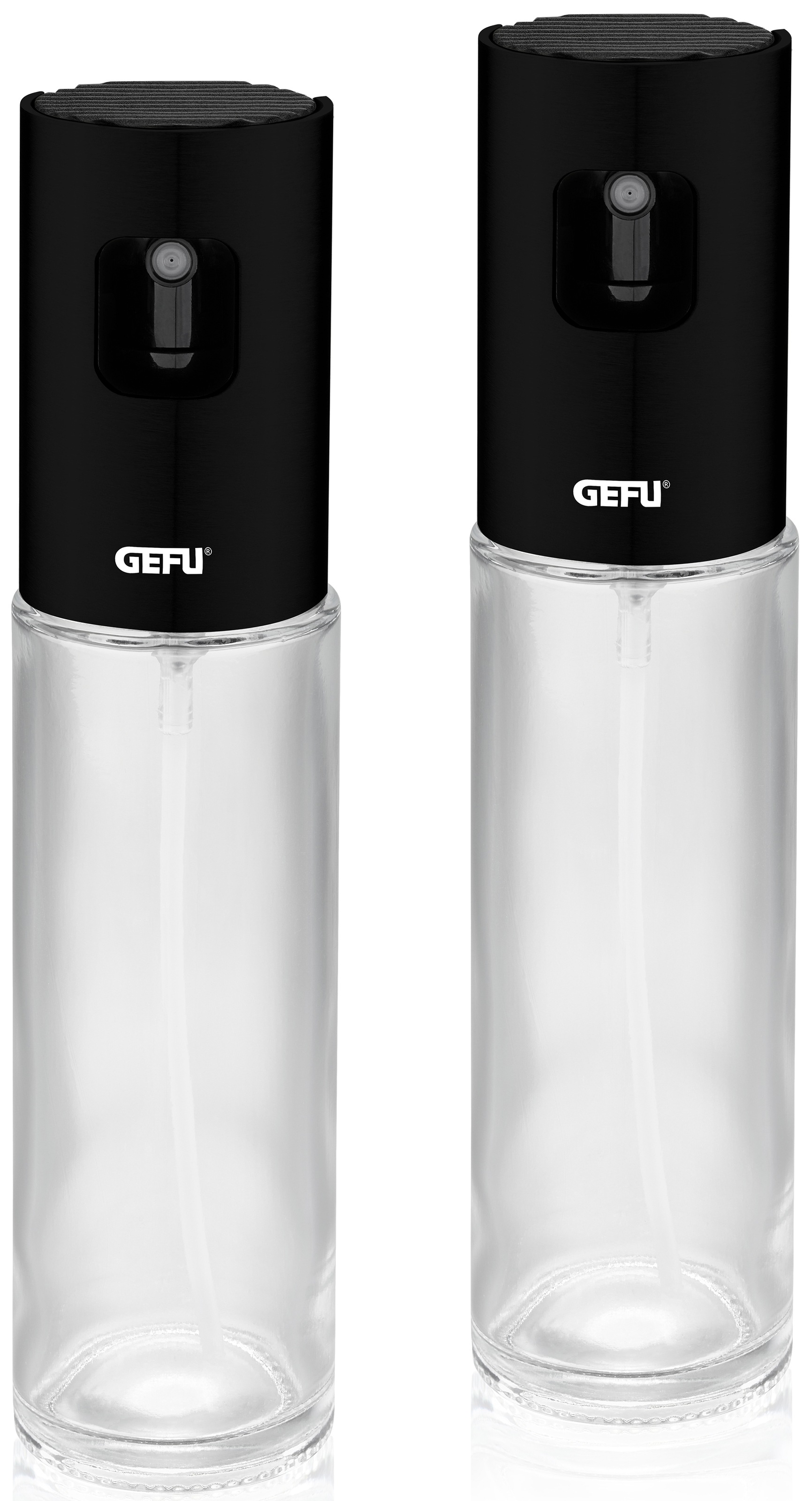 Thumbnail - GEFU Ölspender "Öl & Essig-Sprüher NEVA, 2er Set" mit 2-in-1 Sprühkopf, für feinen Sprühnebel oder gleichmäßigen Strahl