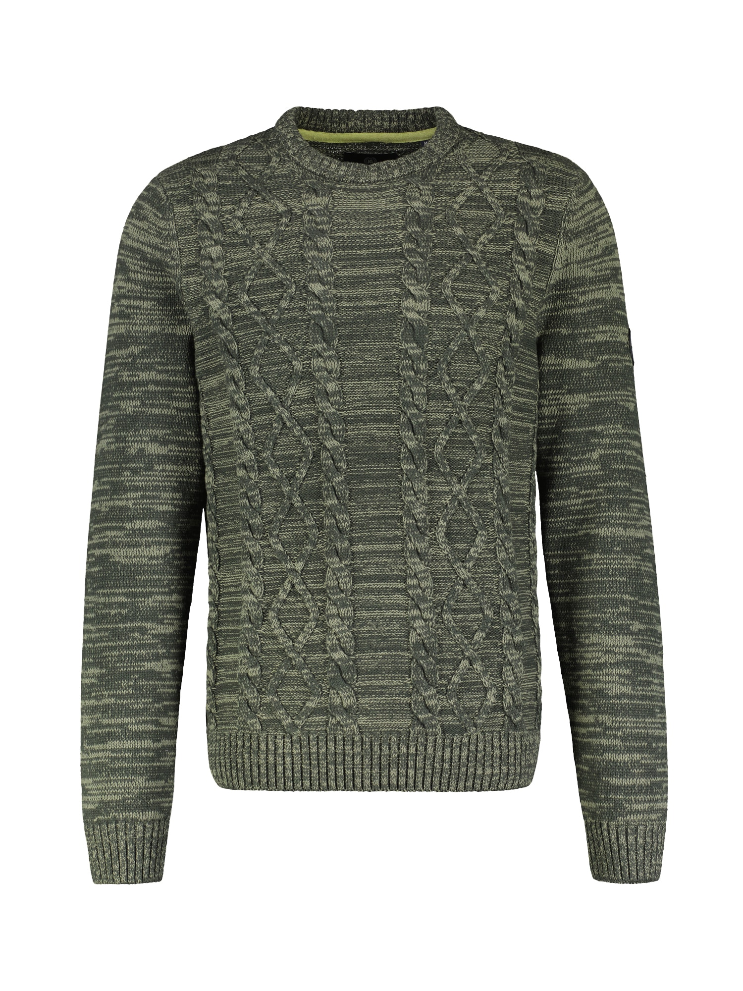LERROS Strickpullover "LERROS Strickpullover in Kabelstrickoptik" günstig online kaufen
