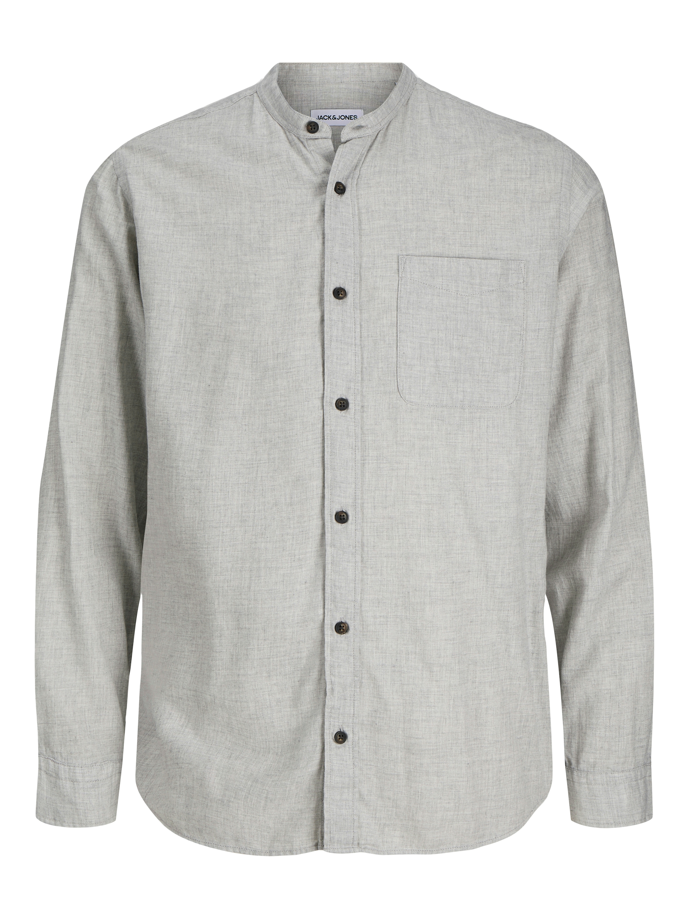 Jack & Jones Langarmhemd "JJEBAND MELANGE SHIRT L/S SN" günstig online kaufen