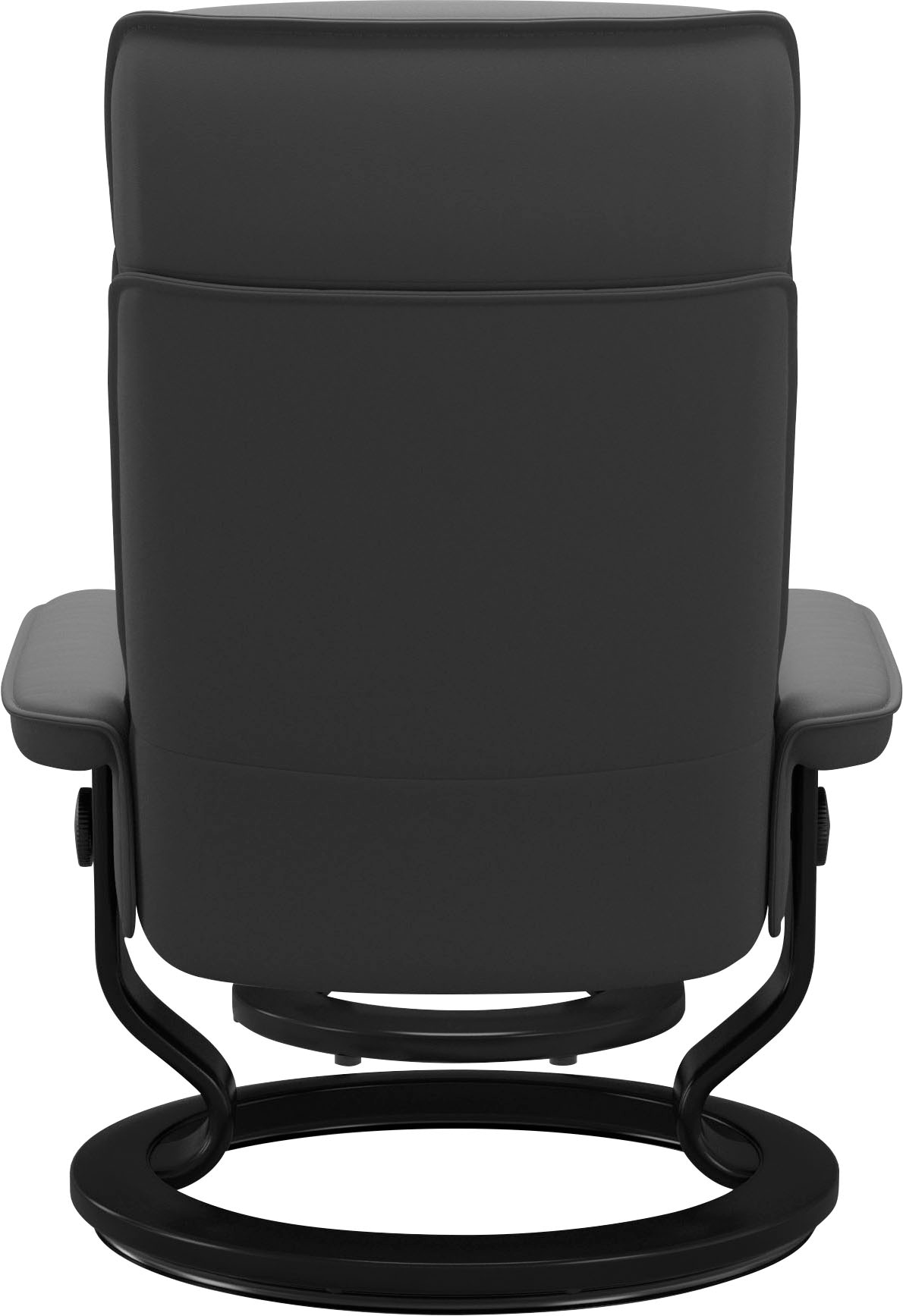 Stressless® Relaxsessel »Admiral«, (Set, Relaxsessel inkl. Hocker), mit Classic Base, Größe M & L, Gestell Schwarz