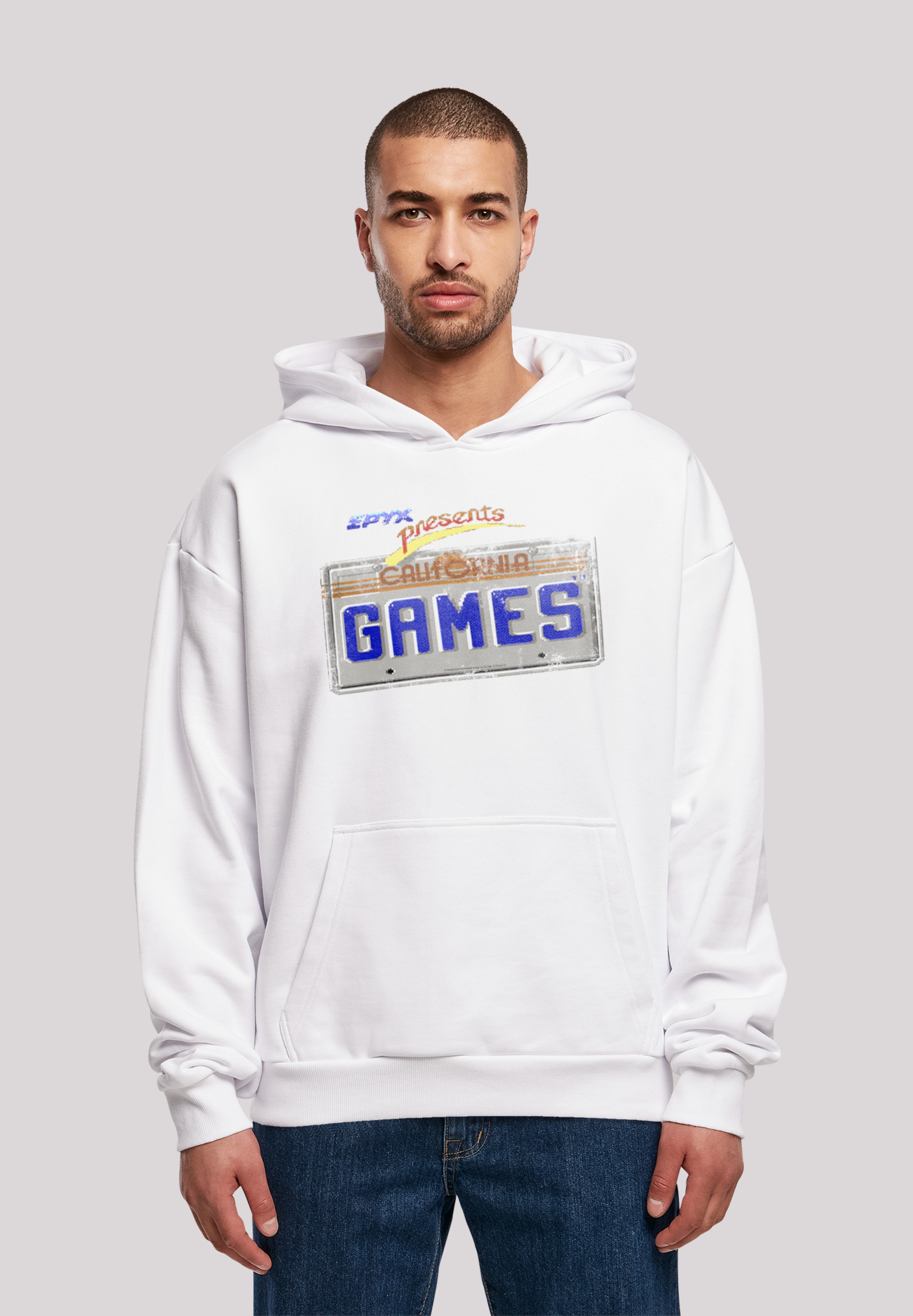 F4NT4STIC Kapuzenpullover "California Games Plate Pixel SEVENSQUARED", Prin günstig online kaufen