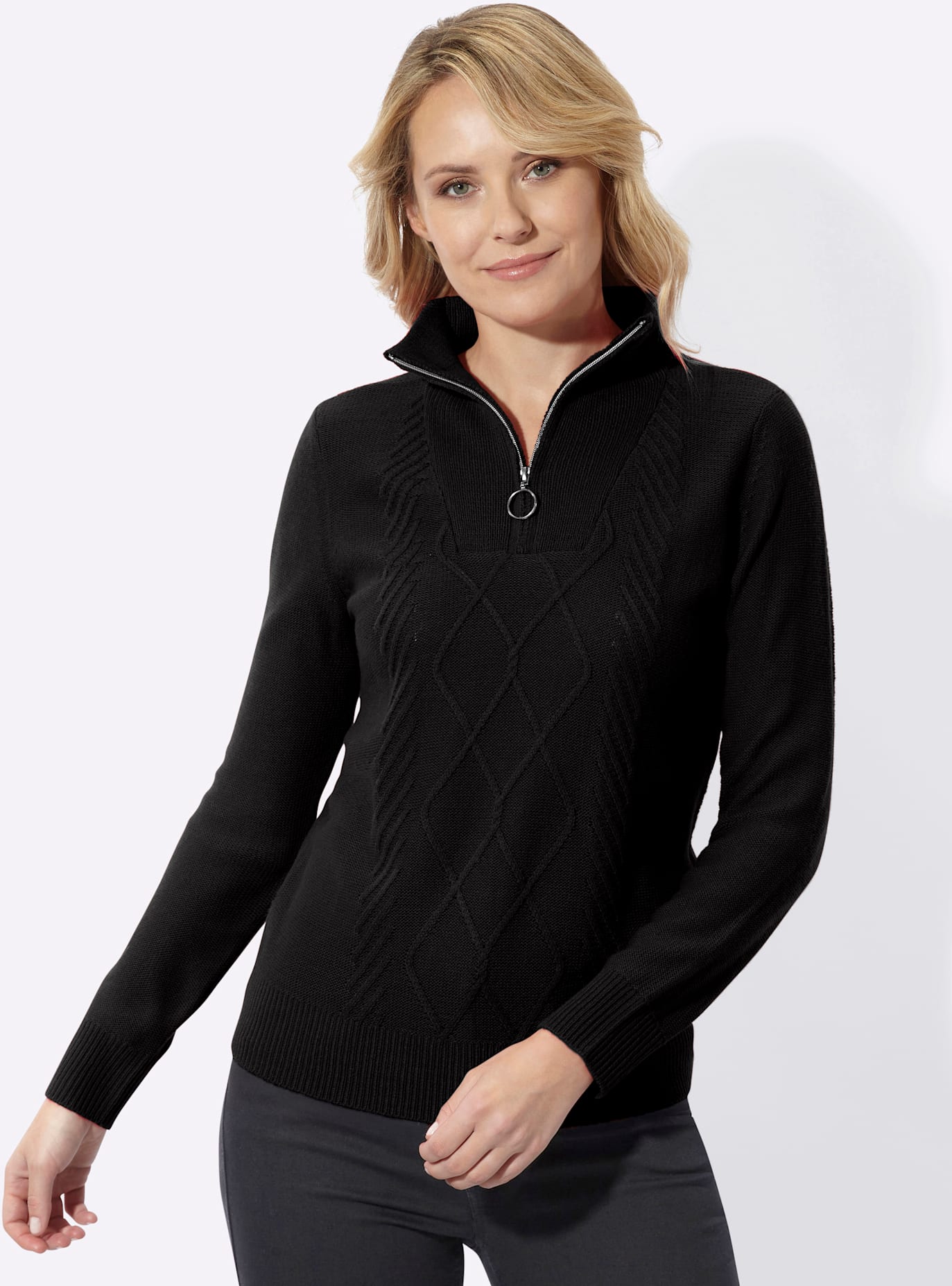 Classic Basics Strickpullover "Troyer-Pullover"