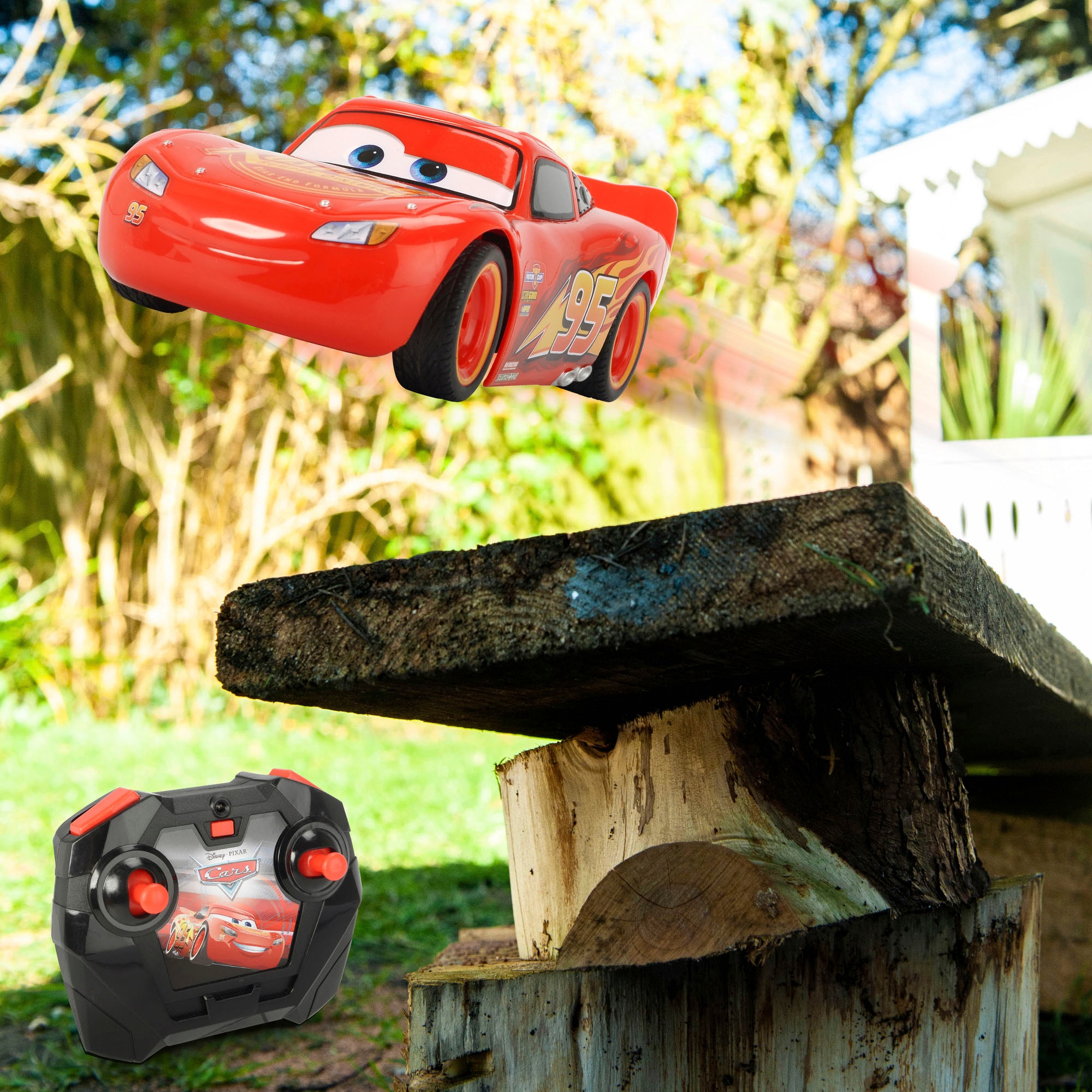 Dickie Toys RC-Auto »RC Cars 3 Lightning McQueen Turbo Racer, 2,4GHz«