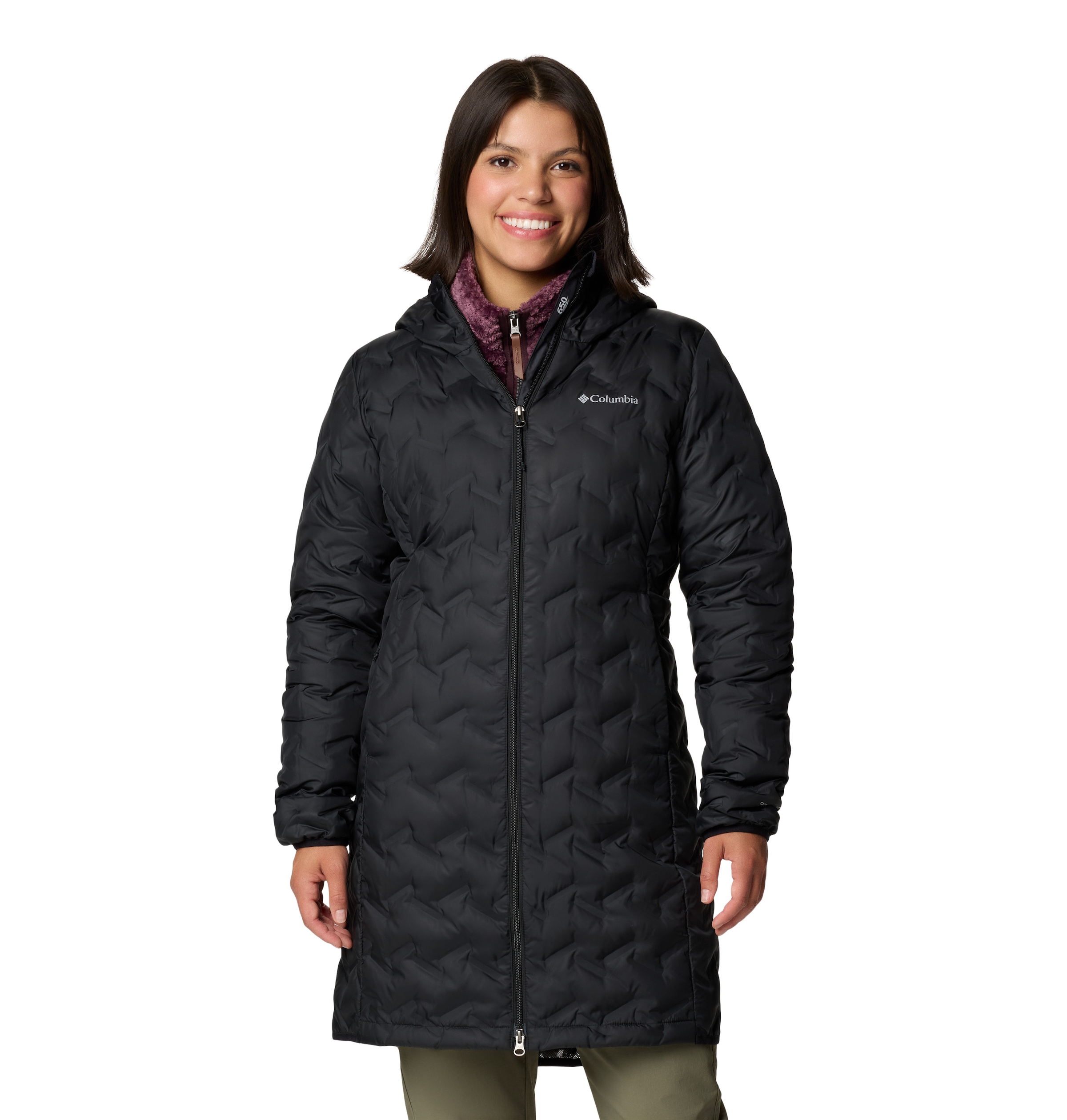 Daunenjacke »Delta Ridge™ II Long Down Jacket«, mit Kapuze