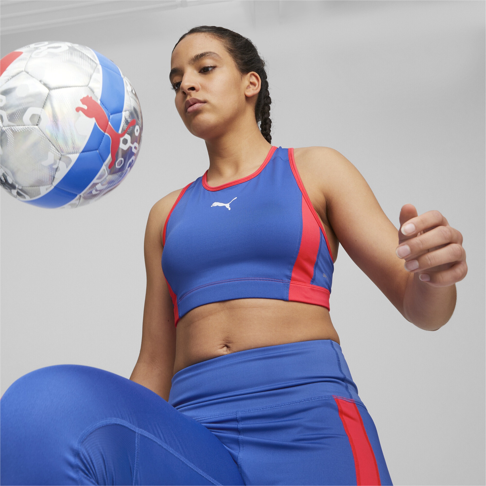 PUMA Sport-BH online Fußball bestellen BH High BAUR | Damen« »individualBLAZE Neck