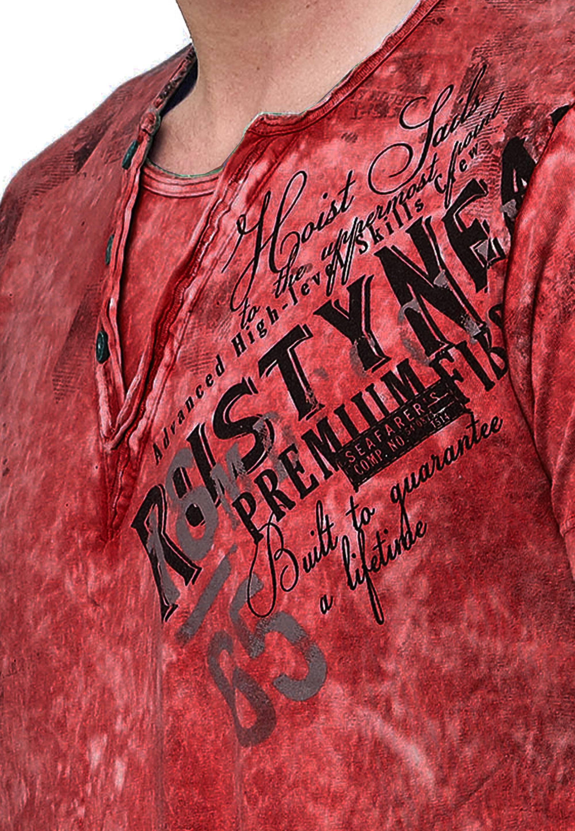 Rusty Neal T-Shirt, im coolen Used-Look-Design