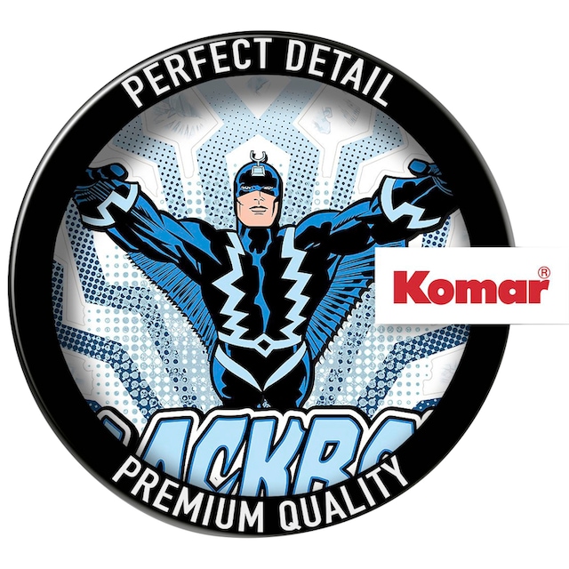 Komar Wandtattoo »Blackbolt Comic Classic«, (1 St.), 50x70 cm (Breite x Höhe),  selbstklebendes Wandtattoo | BAUR