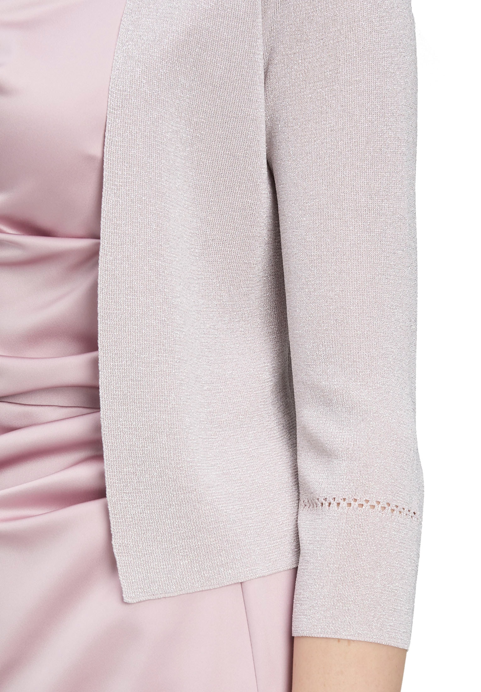 Vera Mont Strickjacke »Vera Mont Damen Strickbolero ohne Verschluss«, Glitzer